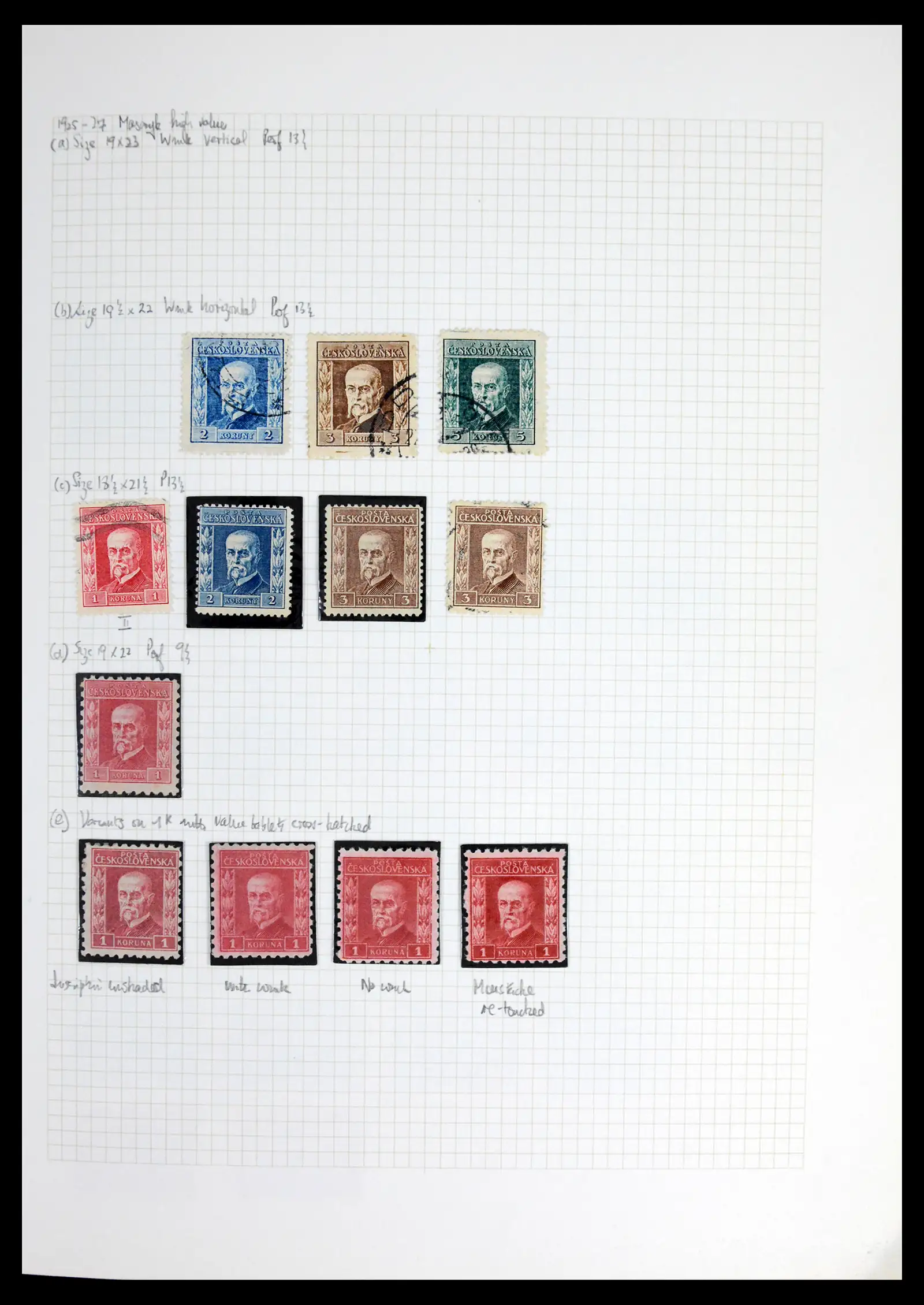 42183 0026 - Postzegelverzameling 42183 Tsjechoslowakije 1918-1961.