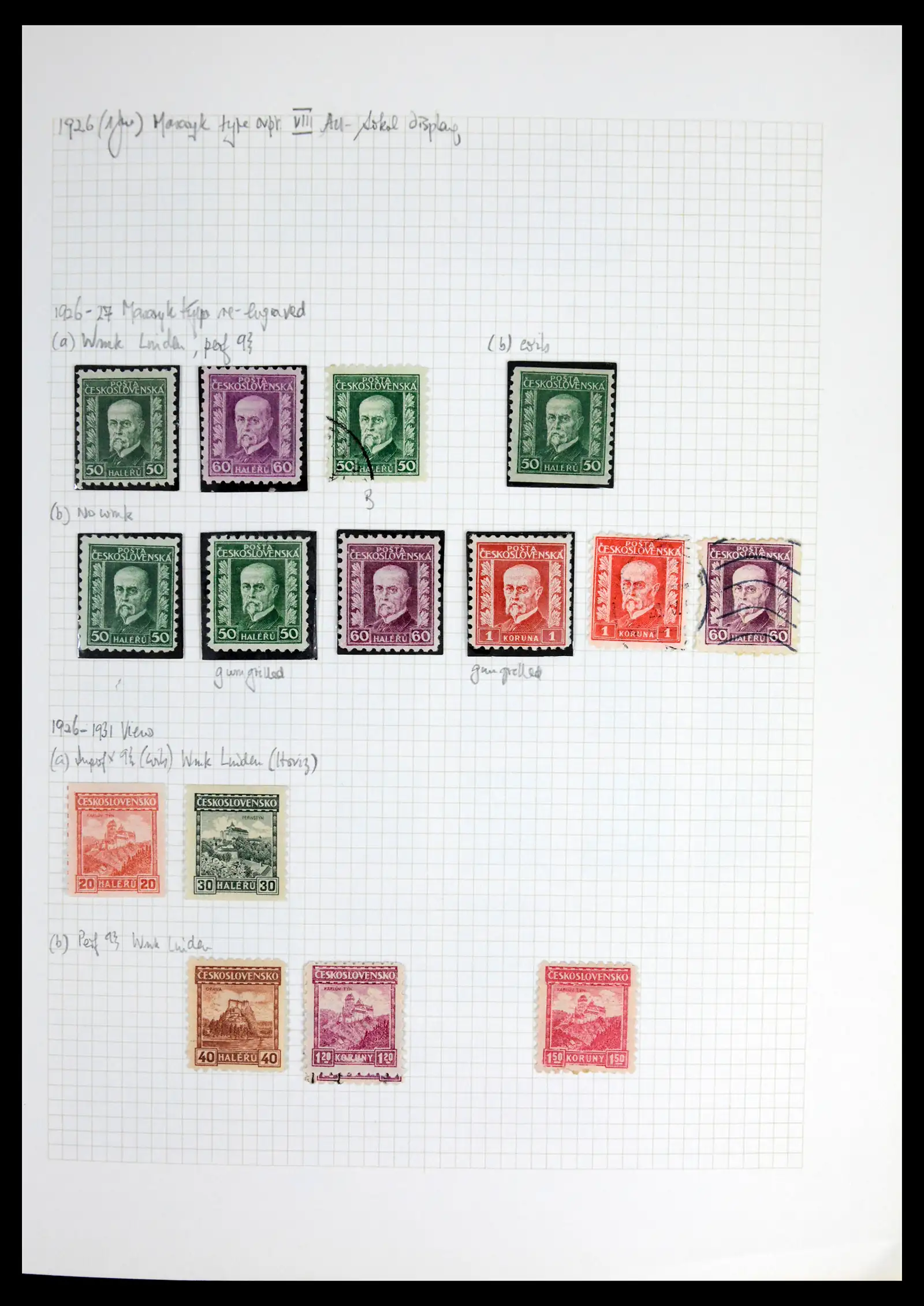 42183 0029 - Postzegelverzameling 42183 Tsjechoslowakije 1918-1961.