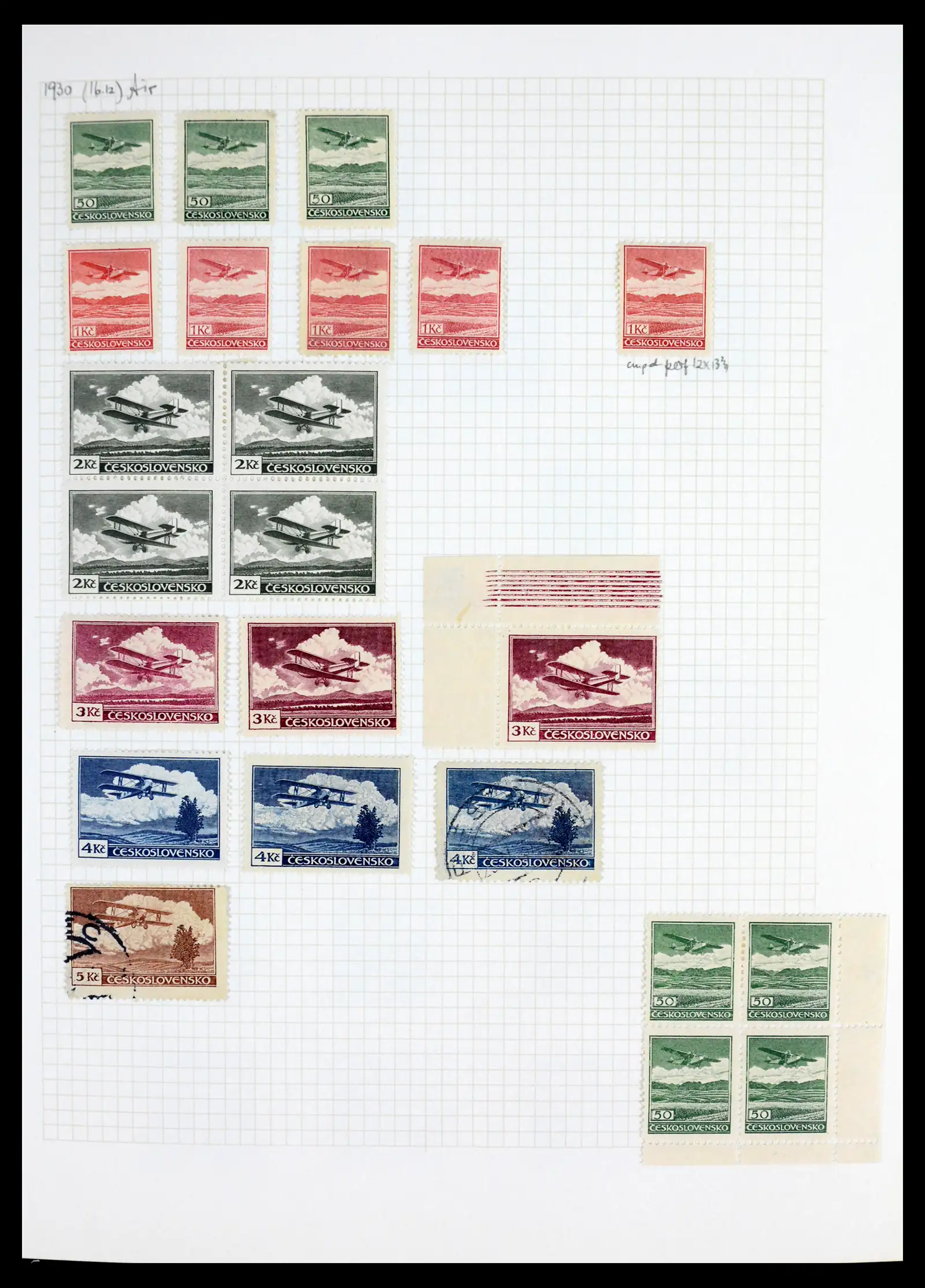 42183 0035 - Postzegelverzameling 42183 Tsjechoslowakije 1918-1961.
