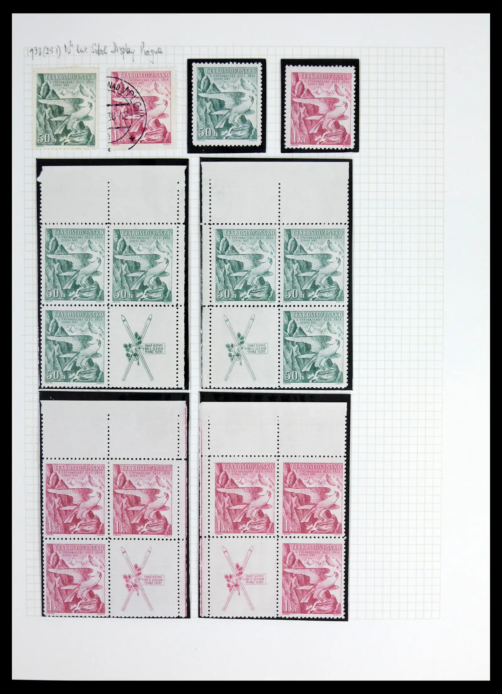 42183 0047 - Postzegelverzameling 42183 Tsjechoslowakije 1918-1961.