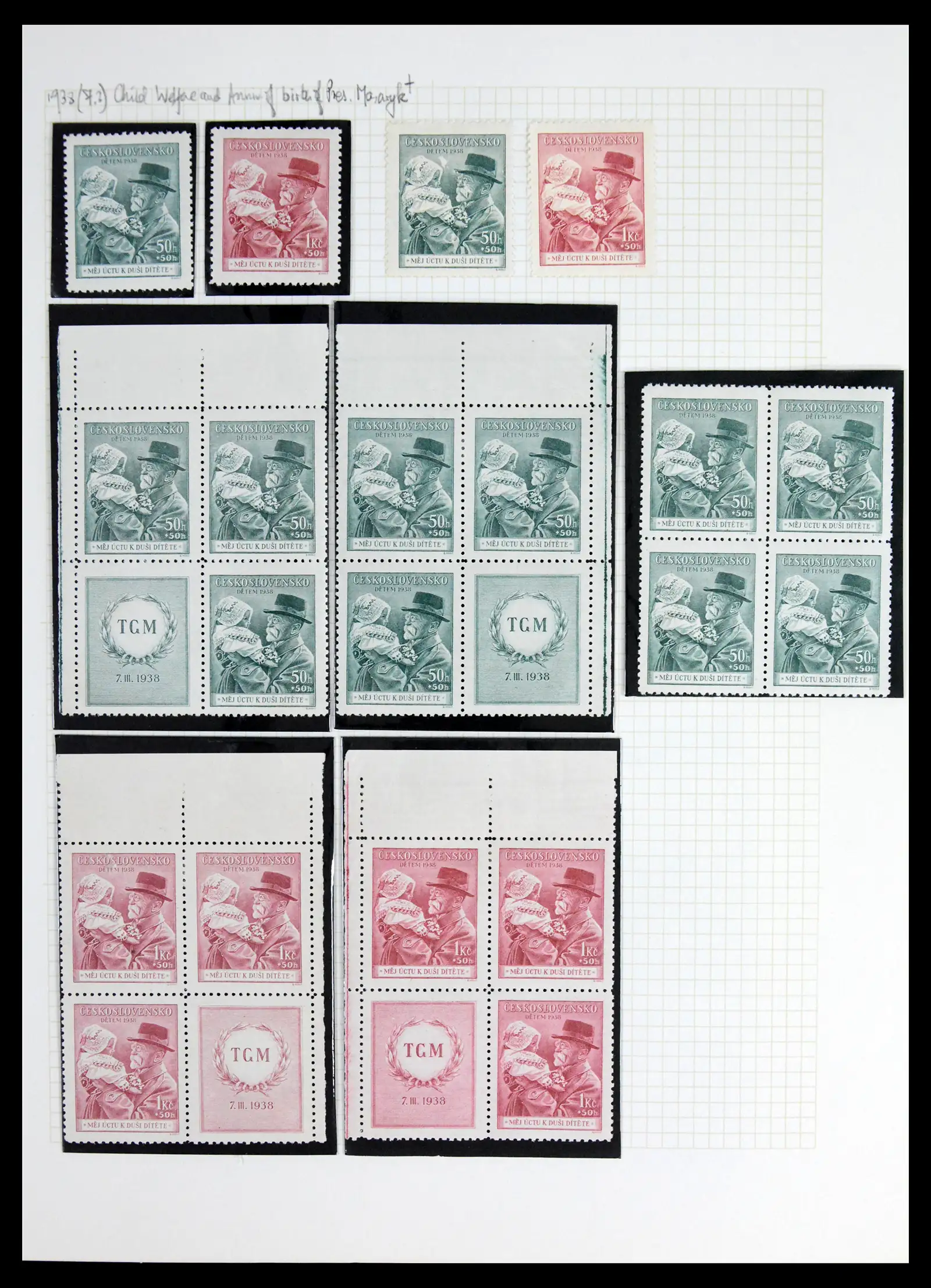 42183 0048 - Postzegelverzameling 42183 Tsjechoslowakije 1918-1961.