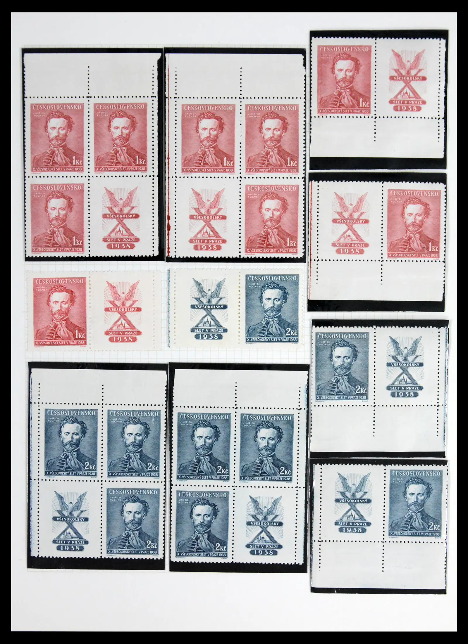 42183 0051 - Postzegelverzameling 42183 Tsjechoslowakije 1918-1961.