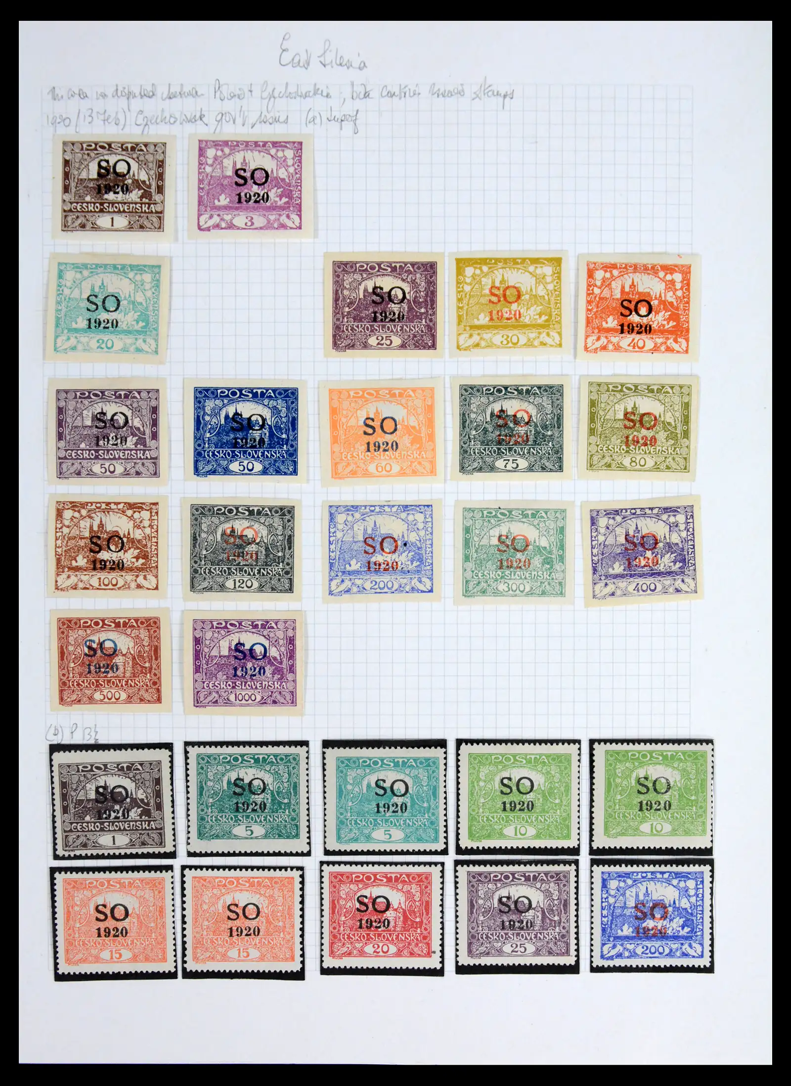 42183 0059 - Postzegelverzameling 42183 Tsjechoslowakije 1918-1961.