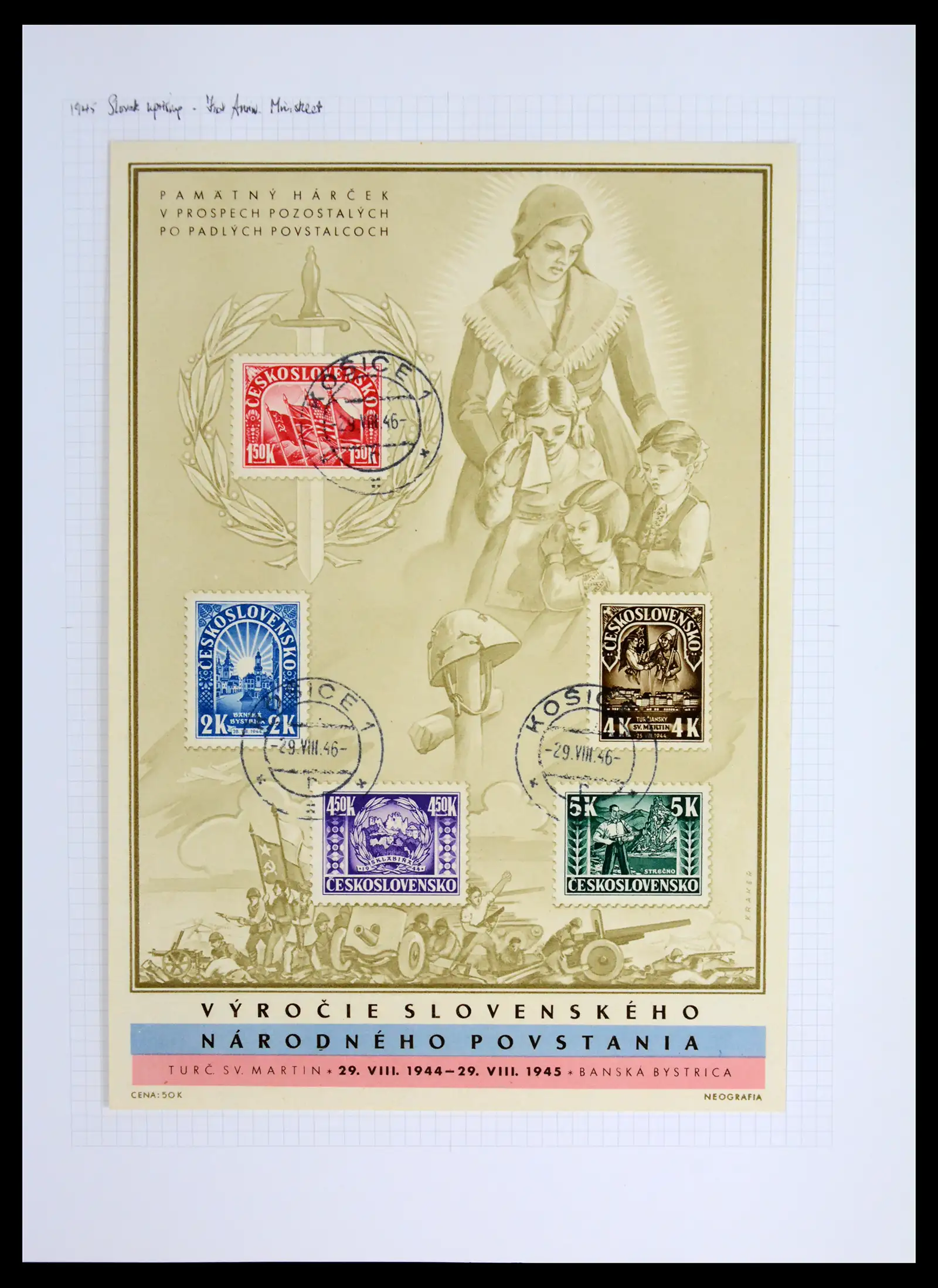 42183 0062 - Postzegelverzameling 42183 Tsjechoslowakije 1918-1961.