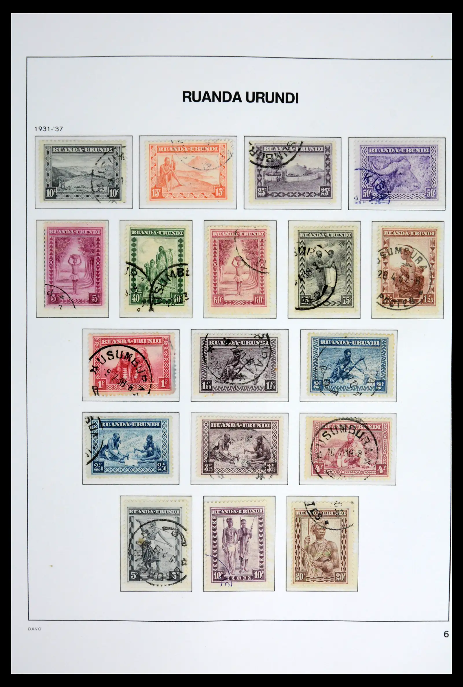 42188 0039 - Postzegelverzameling 42188 Belgisch Congo 1886-1960.