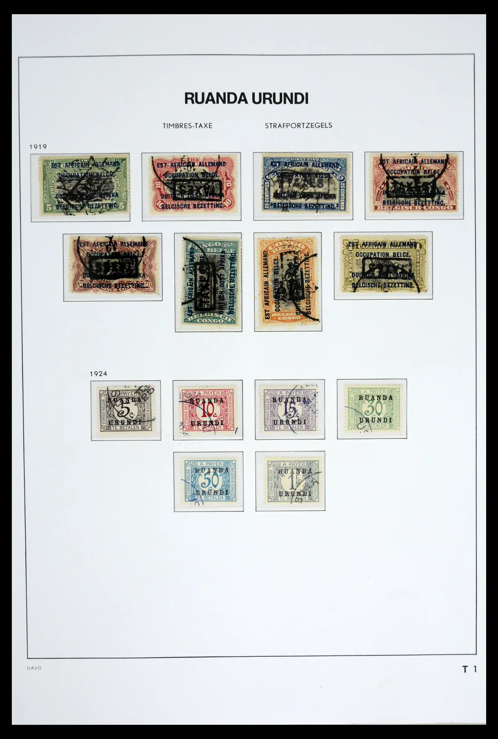 42188 0049 - Postzegelverzameling 42188 Belgisch Congo 1886-1960.