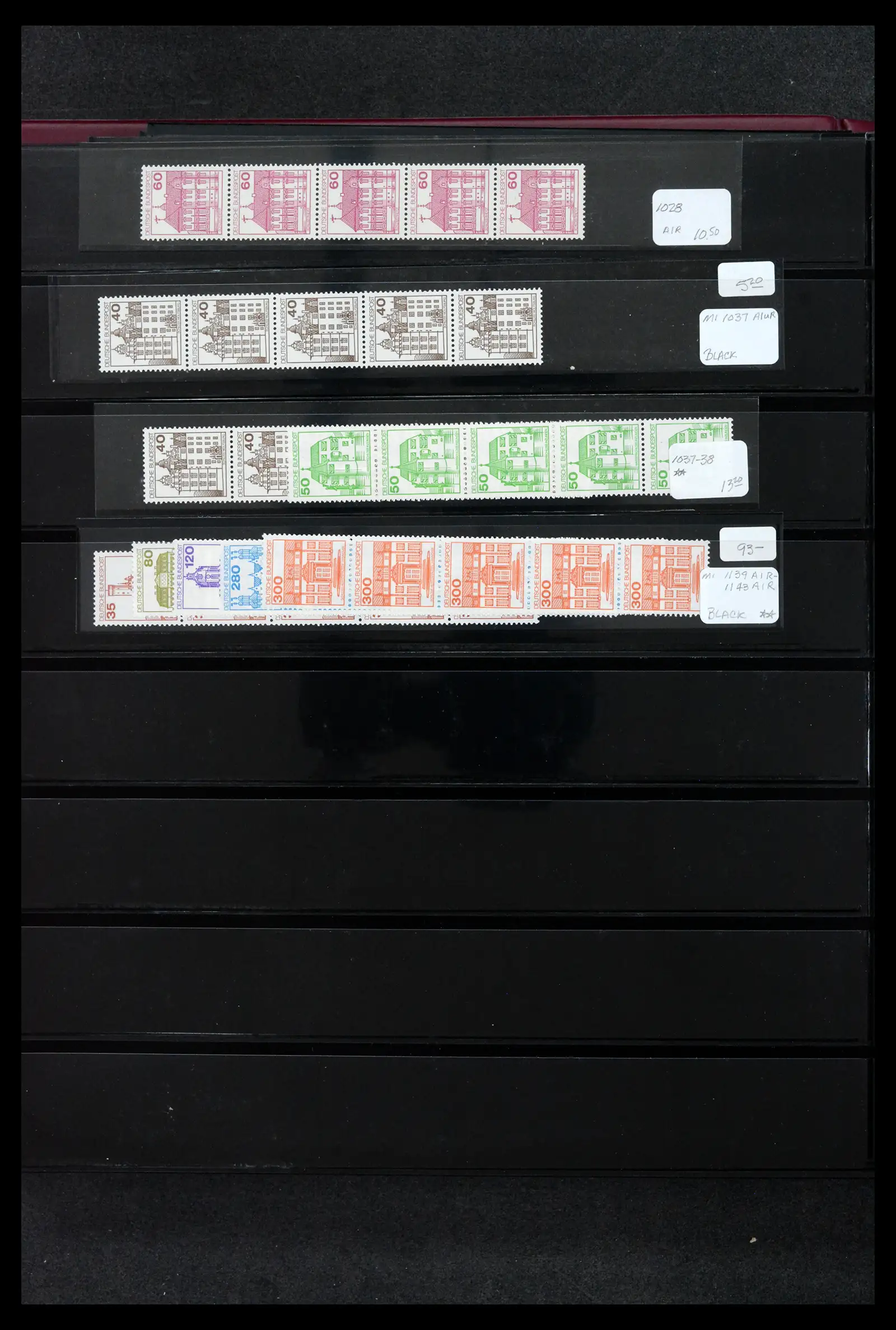 42209 0022 - Postzegelverzameling 42209 Bund/Berlijn rolzegels 1961-2005.