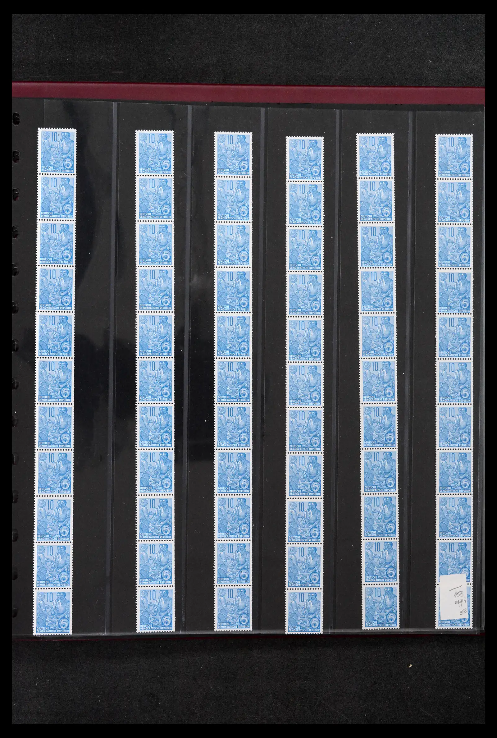 42209 0039 - Postzegelverzameling 42209 Bund/Berlijn rolzegels 1961-2005.