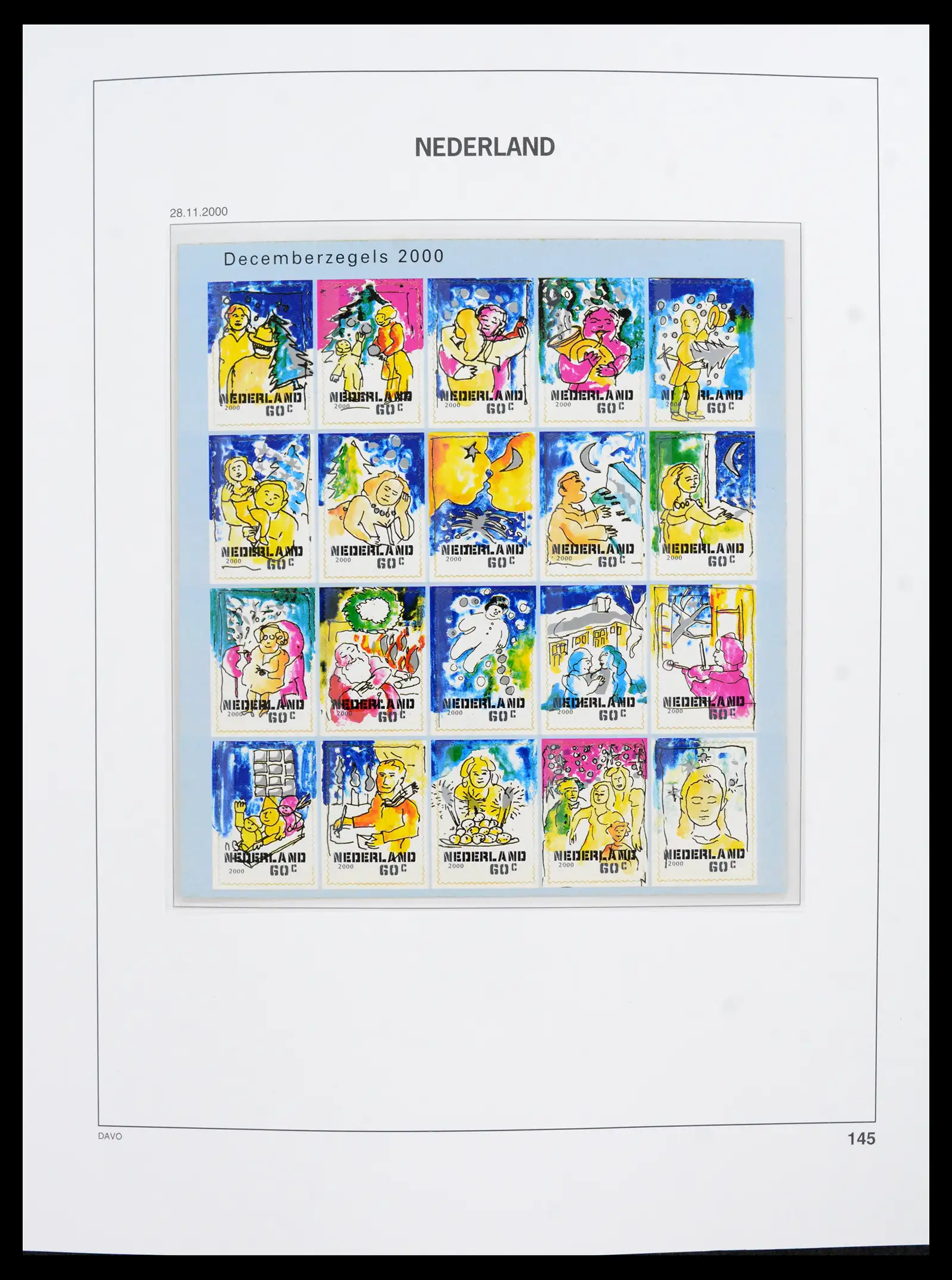 42211 0006 - Postzegelverzameling 42211 Nederland compleet postfris 2000-2025!!