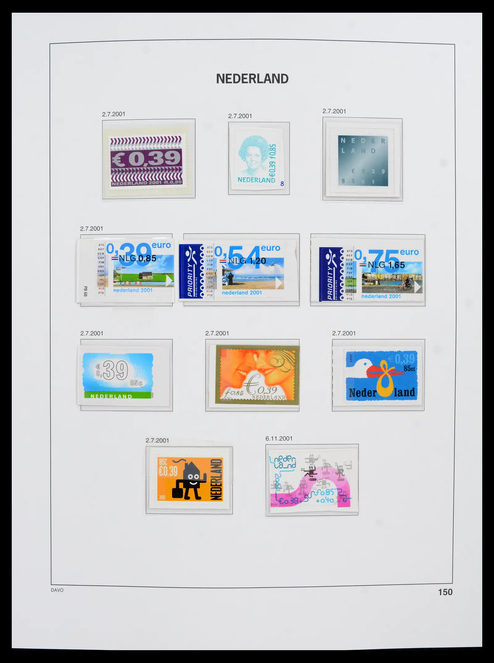 42211 0011 - Postzegelverzameling 42211 Nederland compleet postfris 2000-2025!!