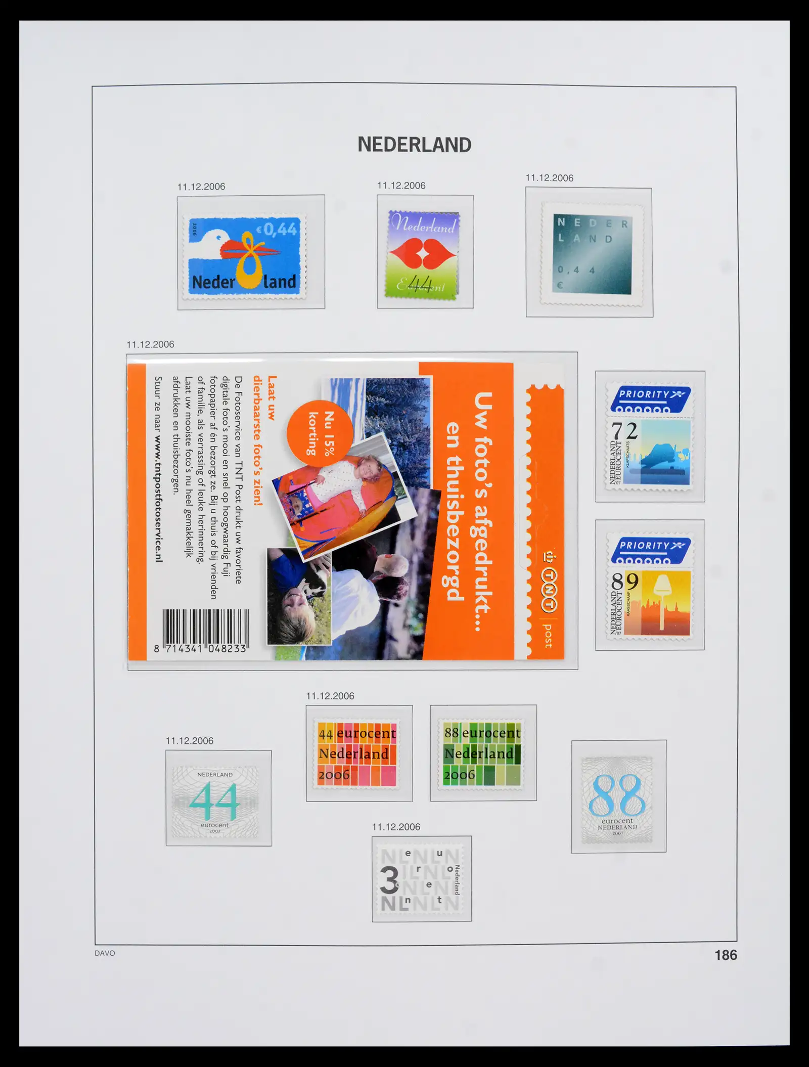 42211 0048 - Postzegelverzameling 42211 Nederland compleet postfris 2000-2025!!