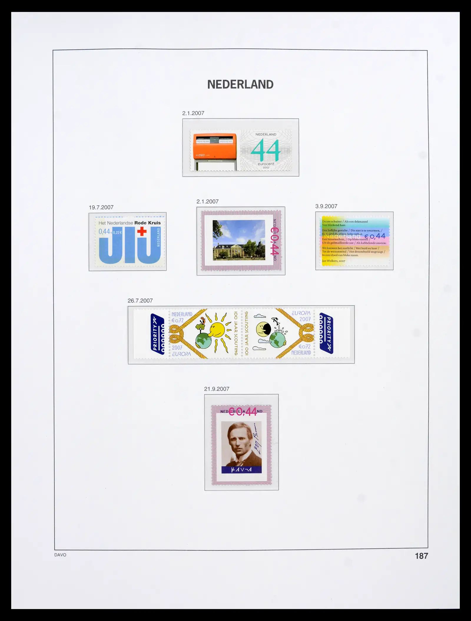 42211 0049 - Postzegelverzameling 42211 Nederland compleet postfris 2000-2025!!