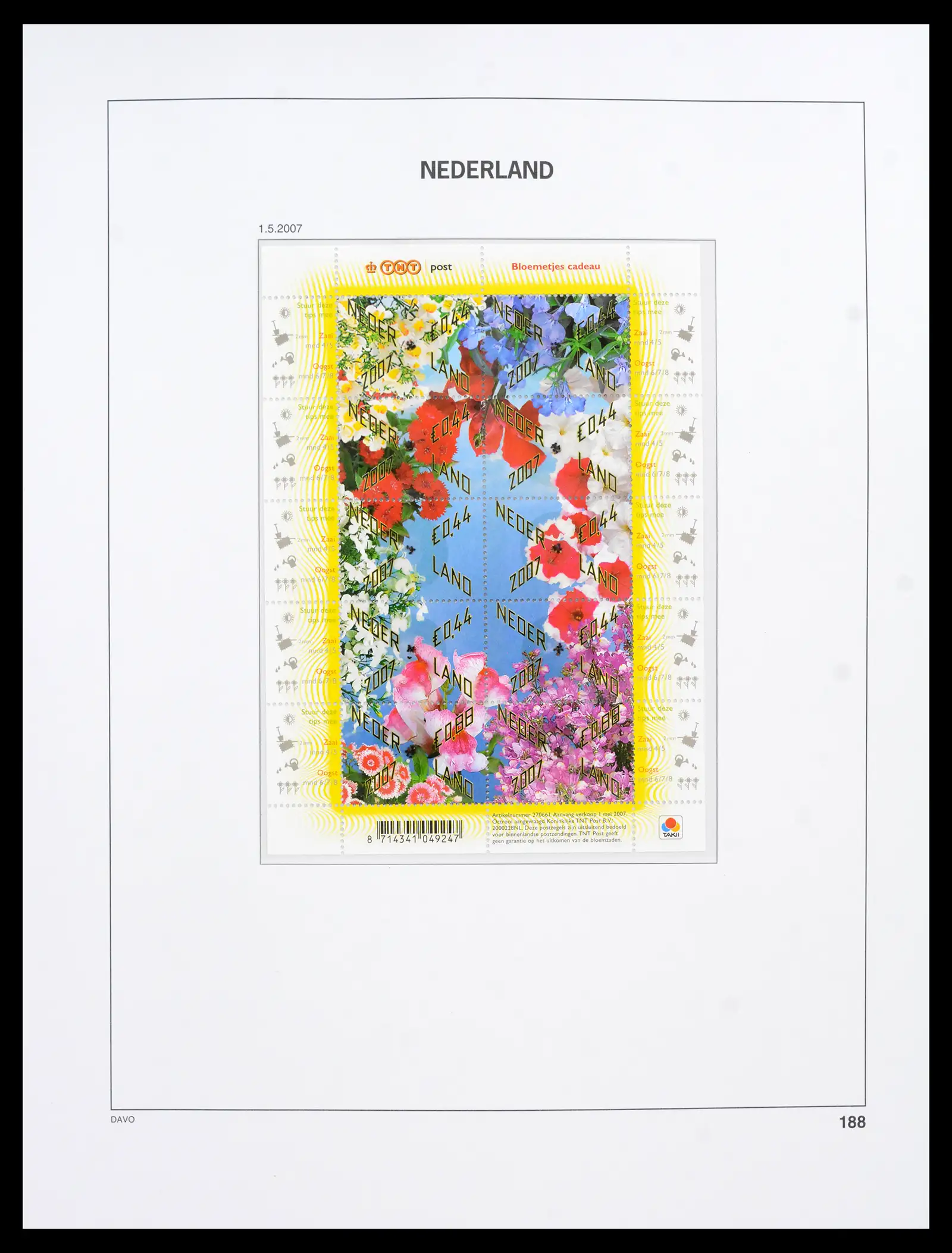 42211 0050 - Postzegelverzameling 42211 Nederland compleet postfris 2000-2025!!