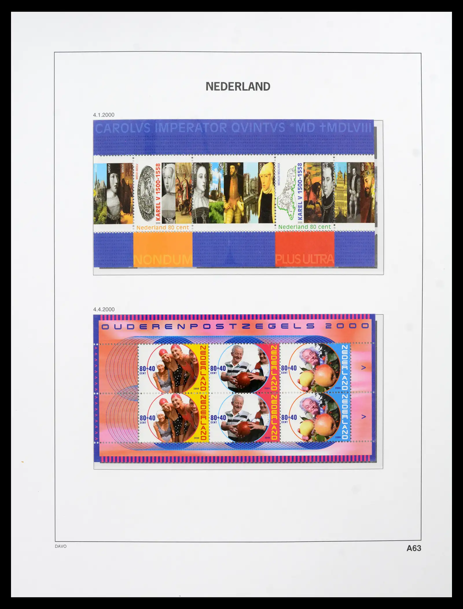 42211 0054 - Postzegelverzameling 42211 Nederland compleet postfris 2000-2025!!