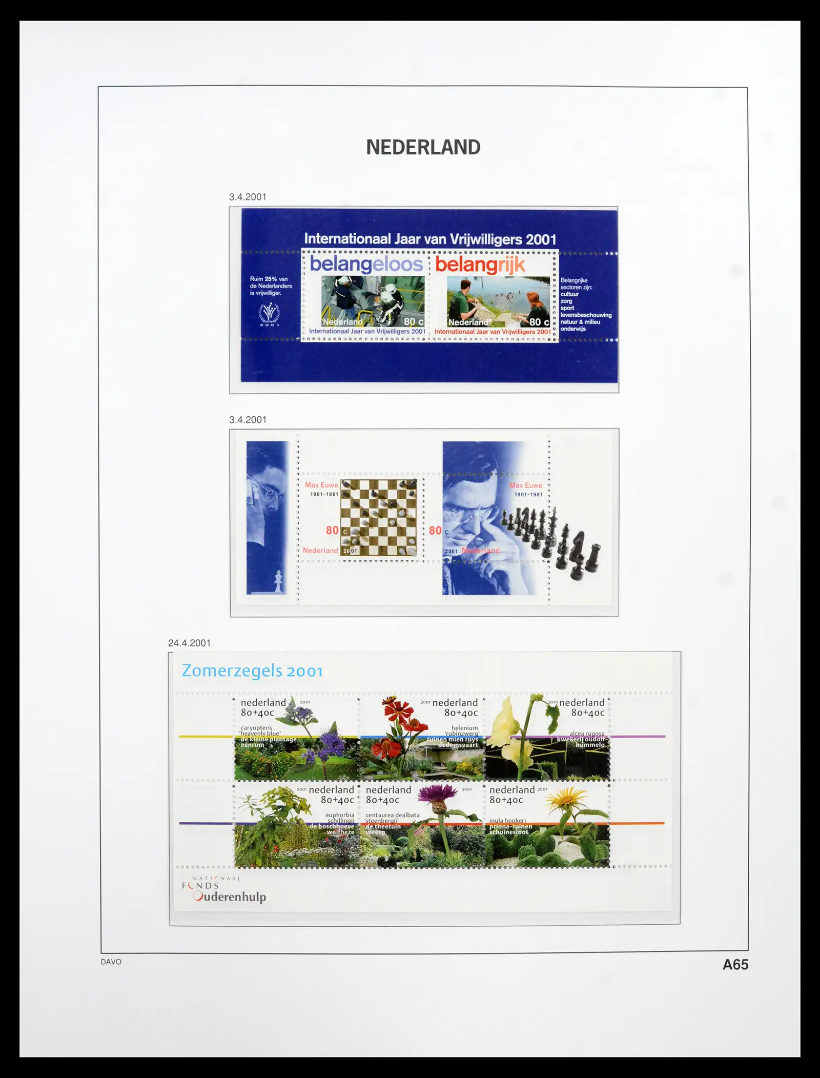 42211 0056 - Postzegelverzameling 42211 Nederland compleet postfris 2000-2025!!