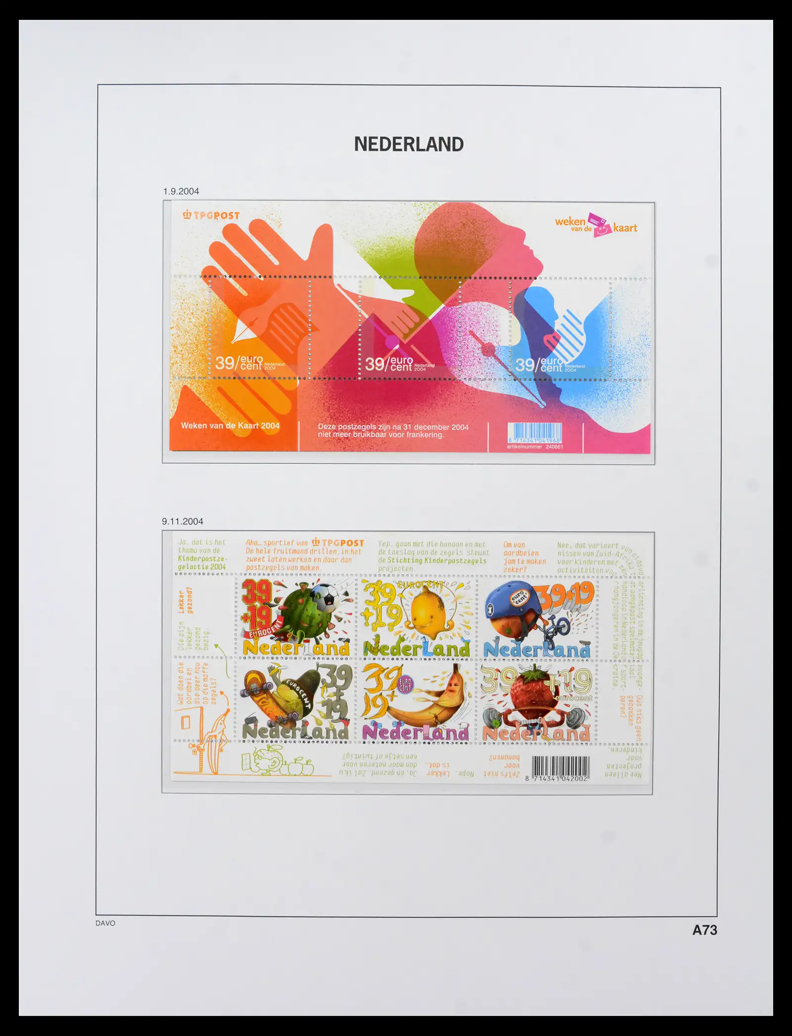 42211 0064 - Postzegelverzameling 42211 Nederland compleet postfris 2000-2025!!