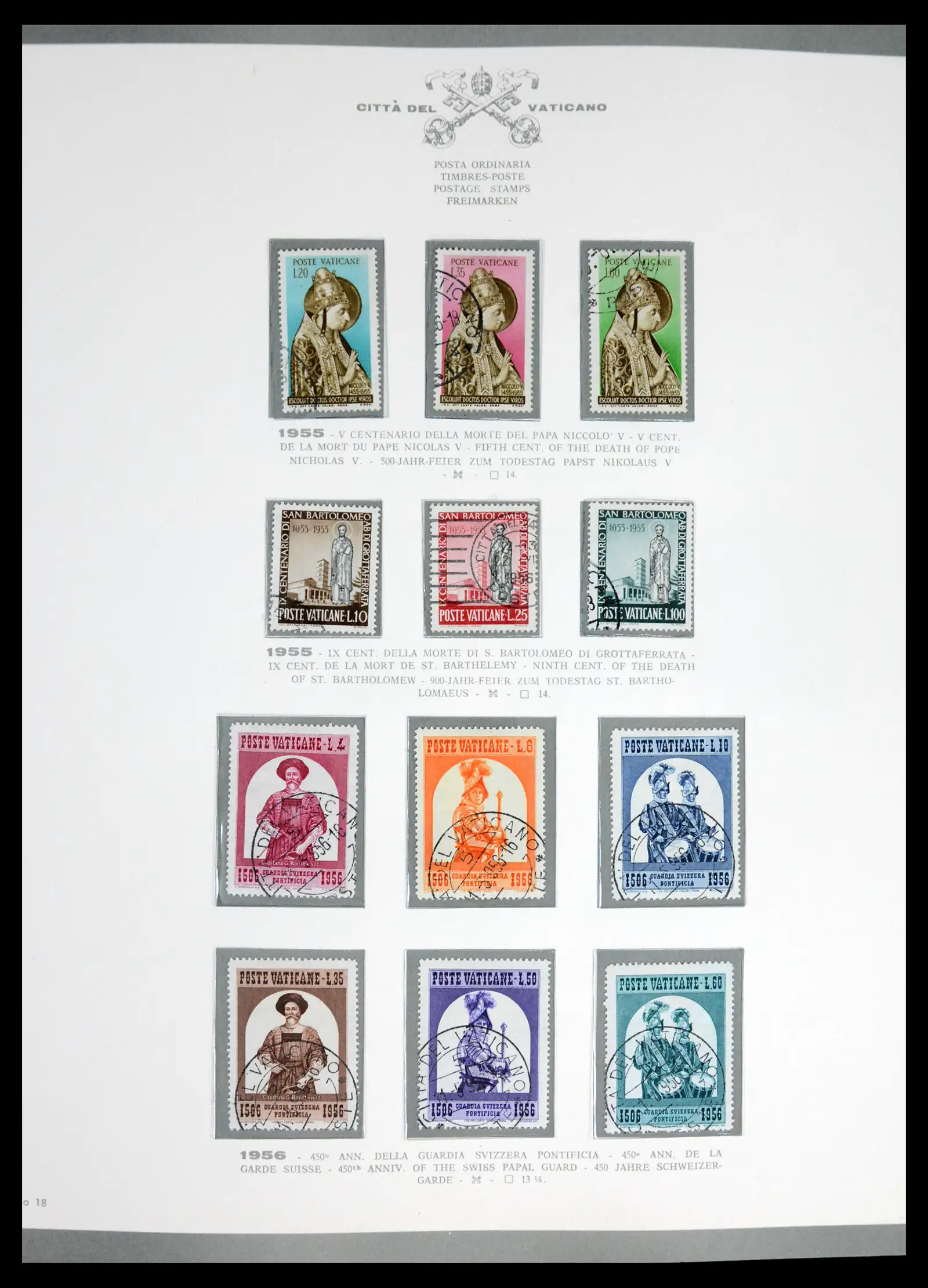 42216 0019 - Stamp collection 42216 Vatican complete 1929-1972.