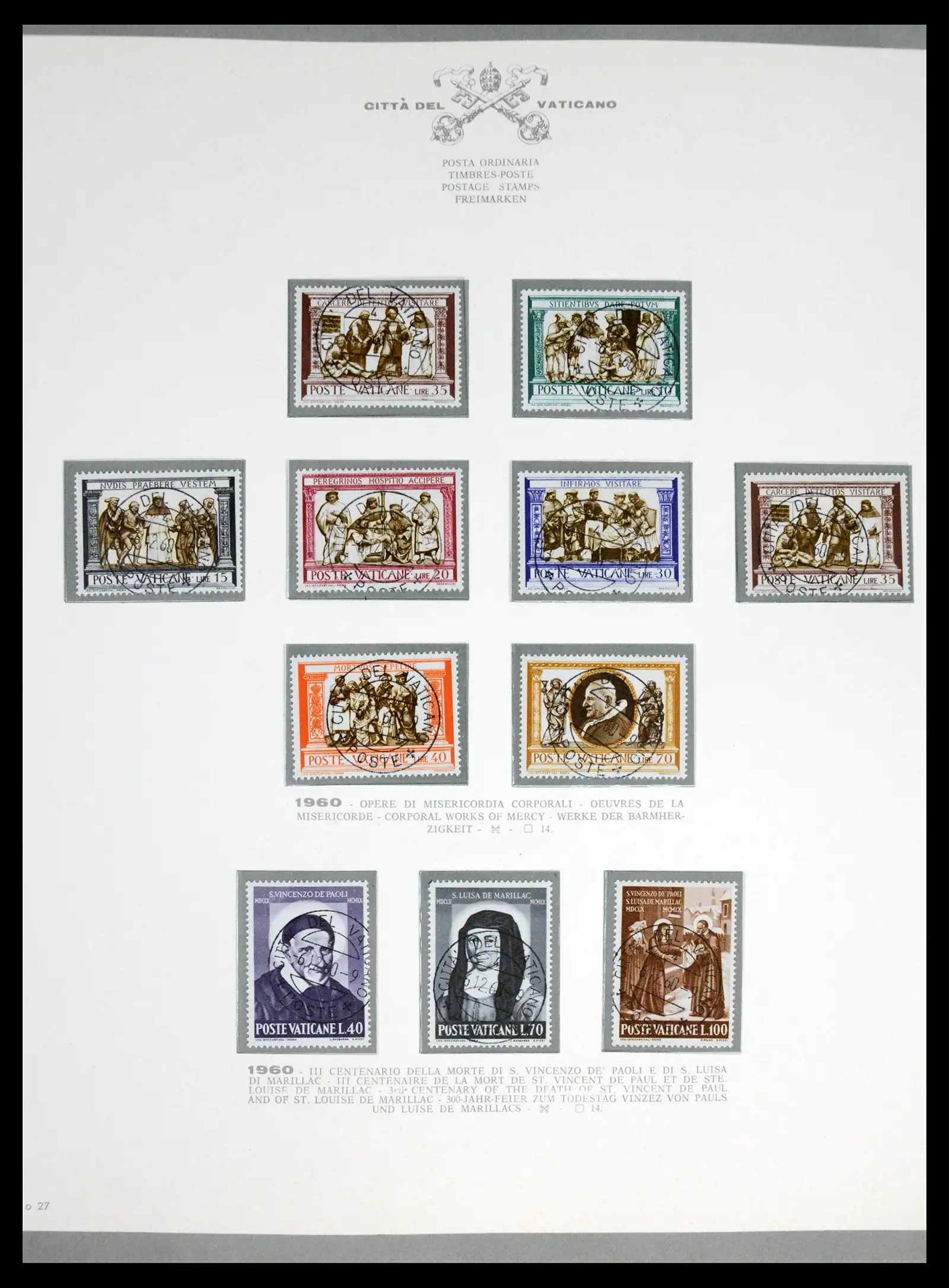 42216 0028 - Stamp collection 42216 Vatican complete 1929-1972.
