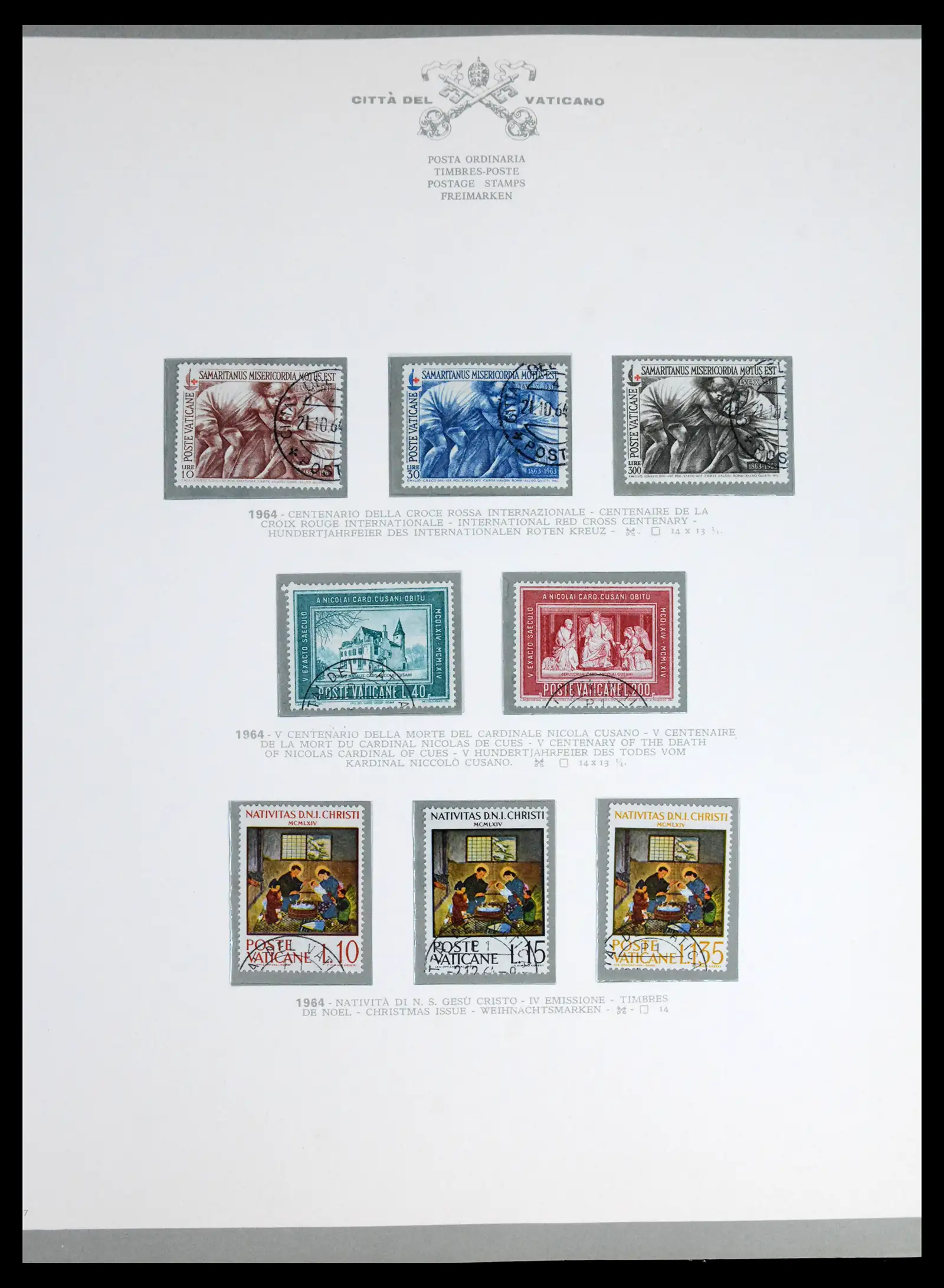 42216 0038 - Stamp collection 42216 Vatican complete 1929-1972.
