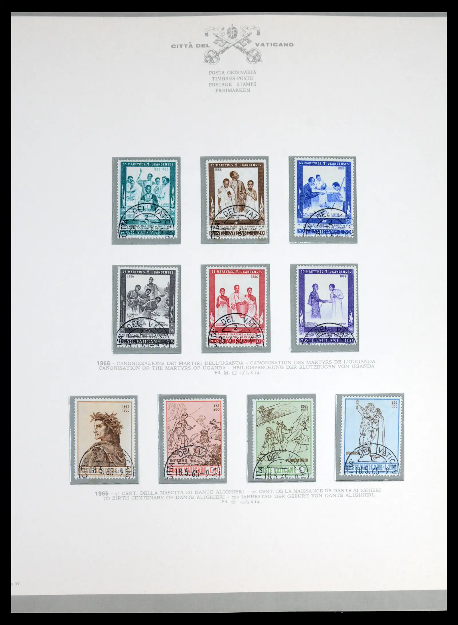 42216 0040 - Stamp collection 42216 Vatican complete 1929-1972.