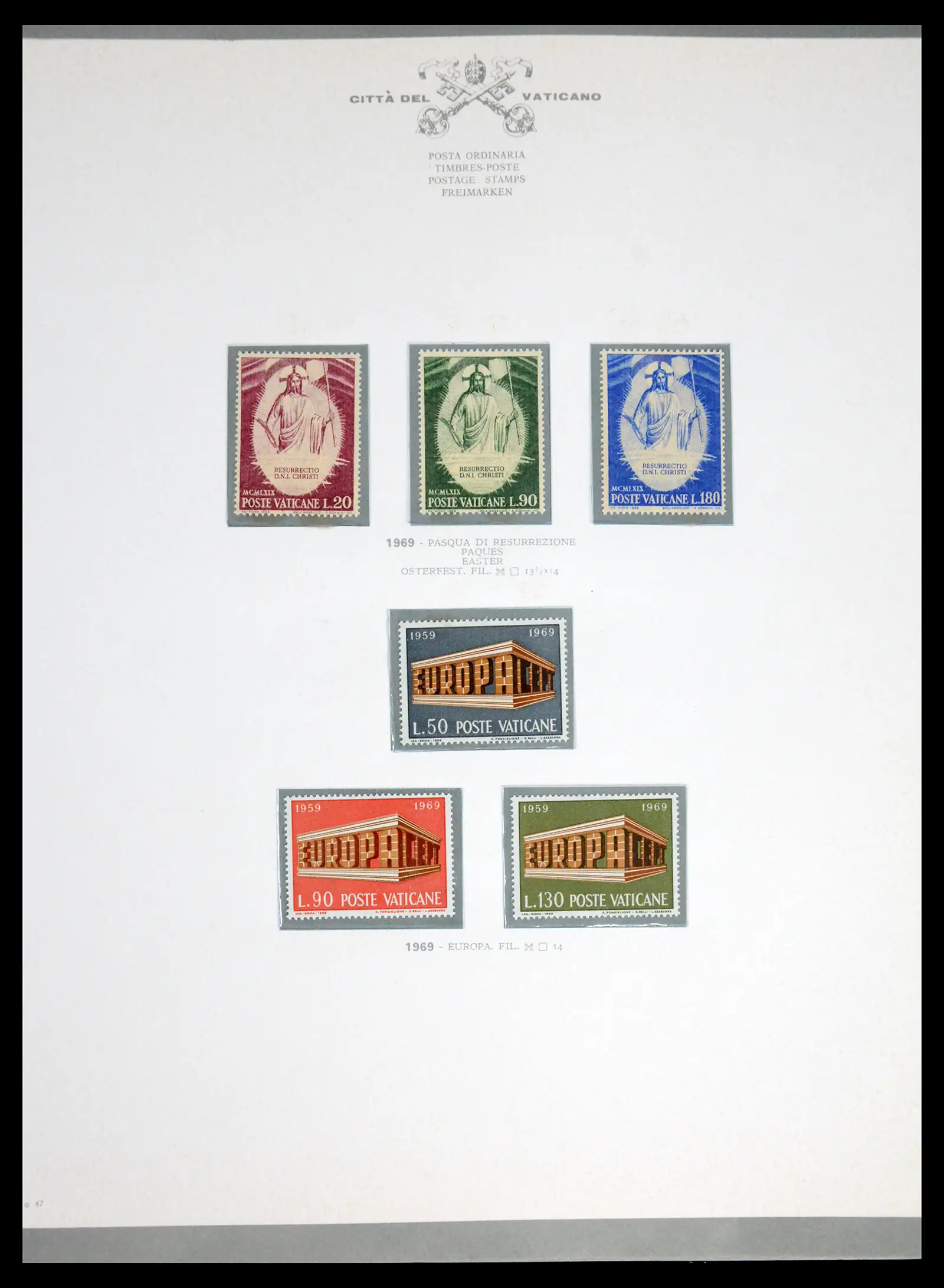 42216 0048 - Stamp collection 42216 Vatican complete 1929-1972.