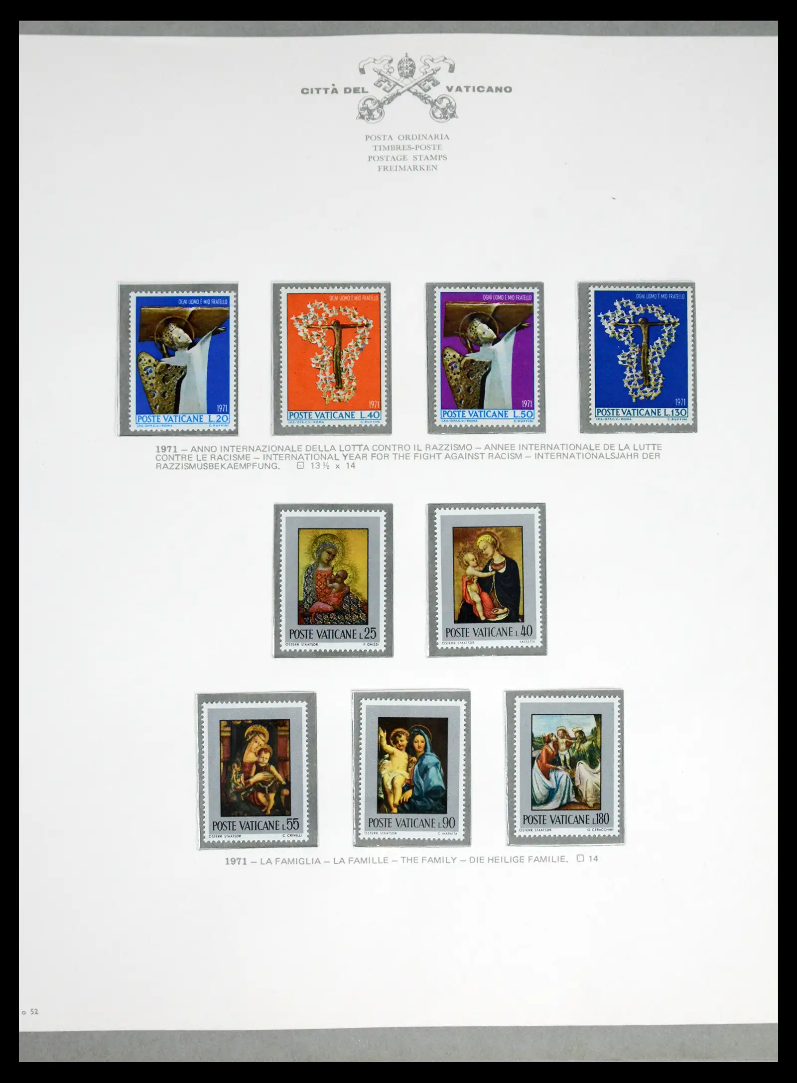 42216 0053 - Stamp collection 42216 Vatican complete 1929-1972.