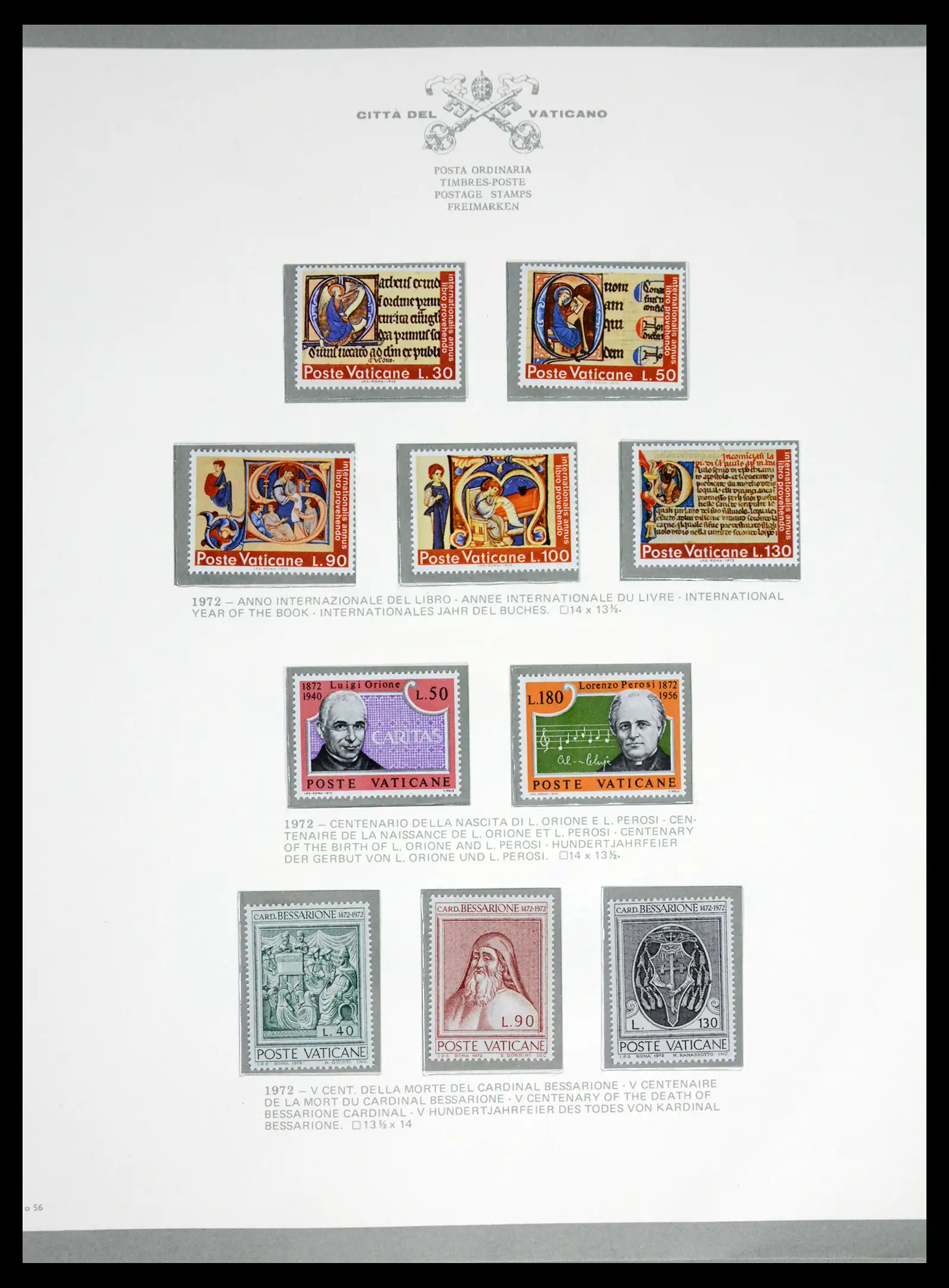 42216 0057 - Stamp collection 42216 Vatican complete 1929-1972.