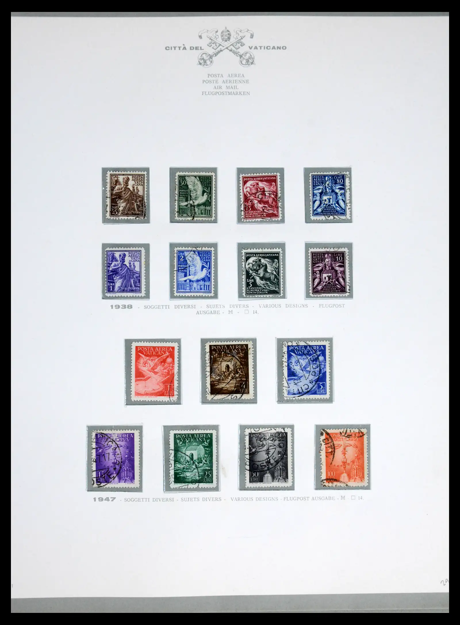 42216 0058 - Stamp collection 42216 Vatican complete 1929-1972.