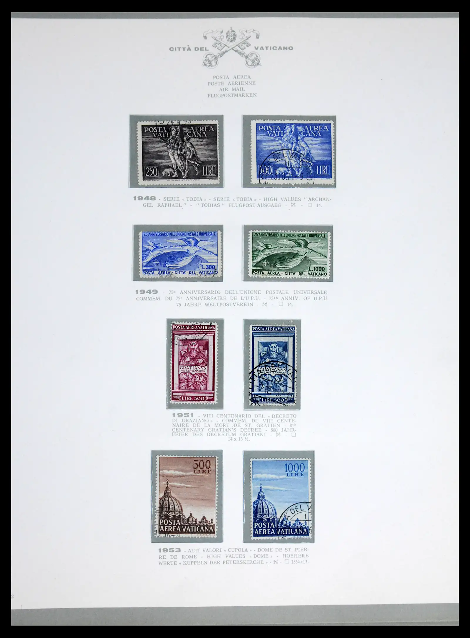 42216 0059 - Stamp collection 42216 Vatican complete 1929-1972.