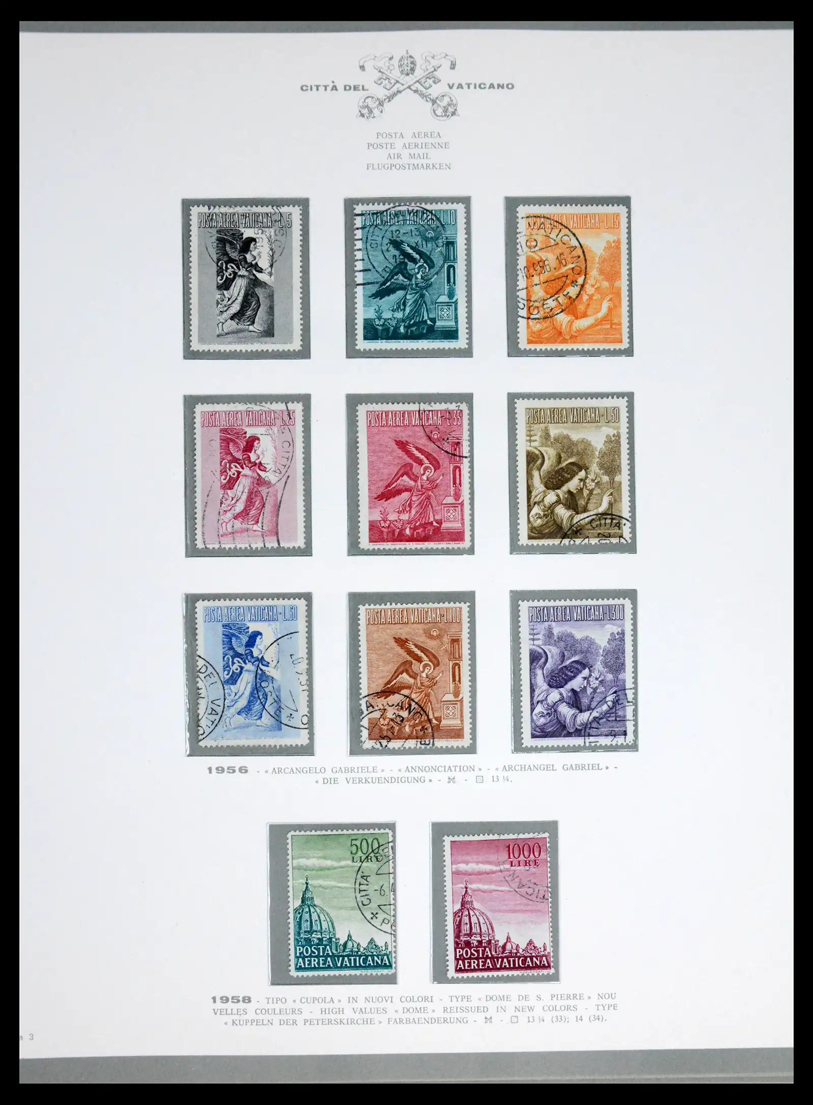 42216 0060 - Stamp collection 42216 Vatican complete 1929-1972.
