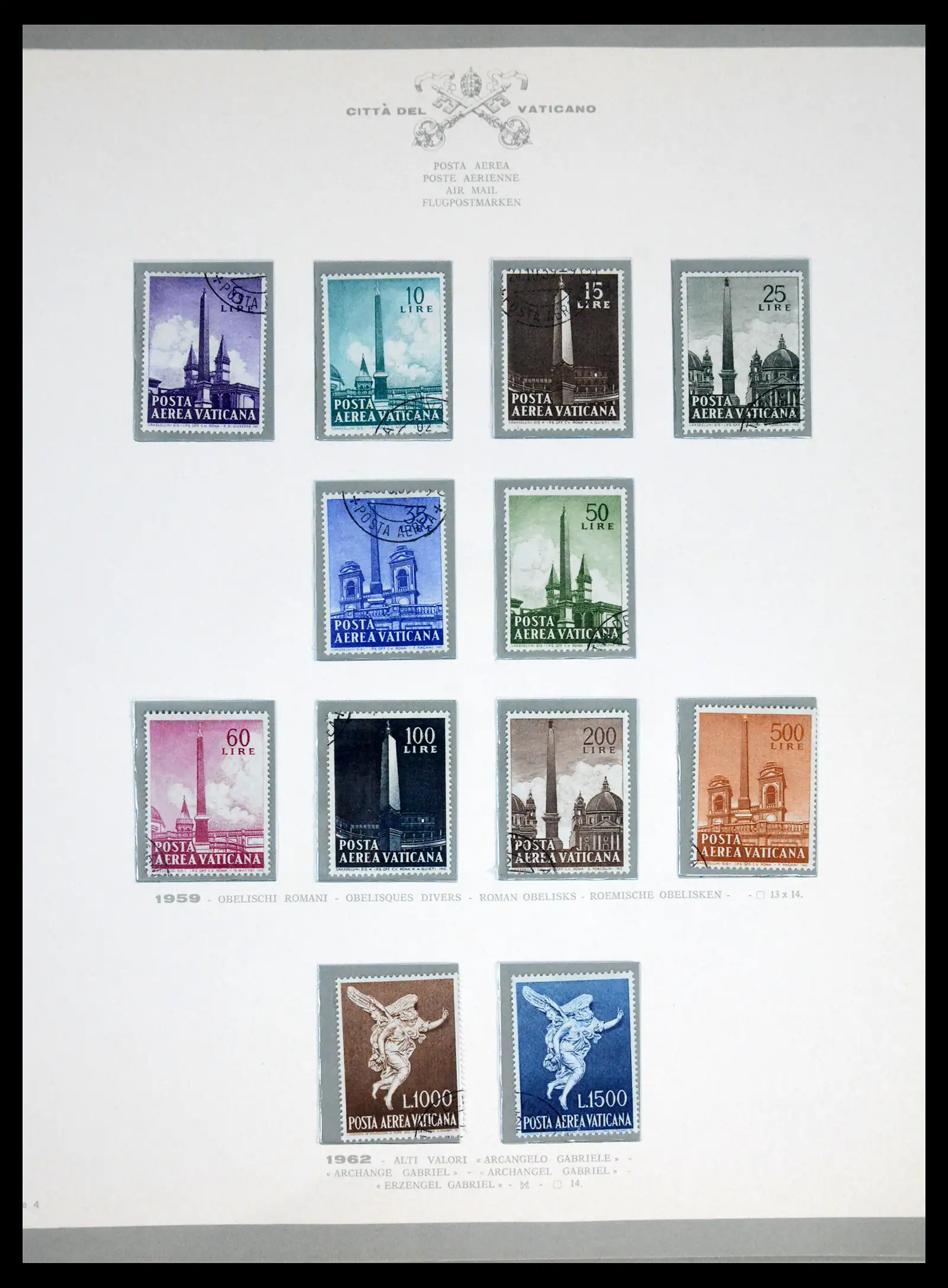 42216 0061 - Stamp collection 42216 Vatican complete 1929-1972.