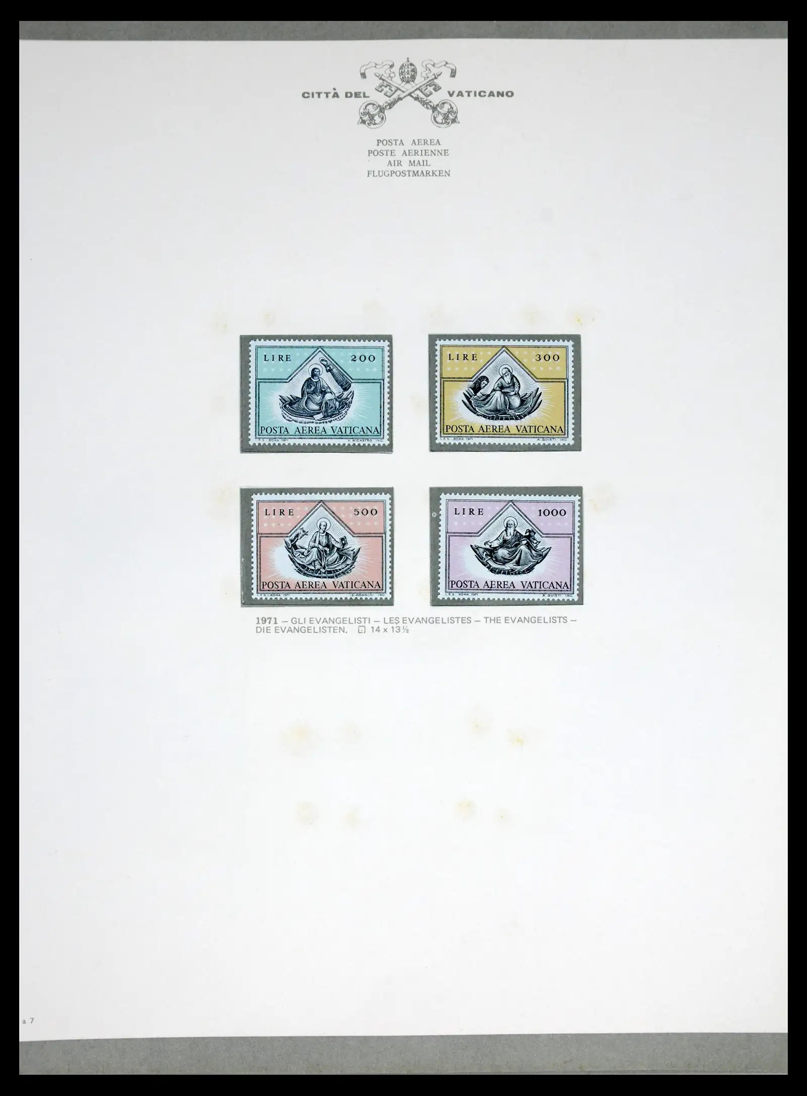 42216 0063 - Stamp collection 42216 Vatican complete 1929-1972.
