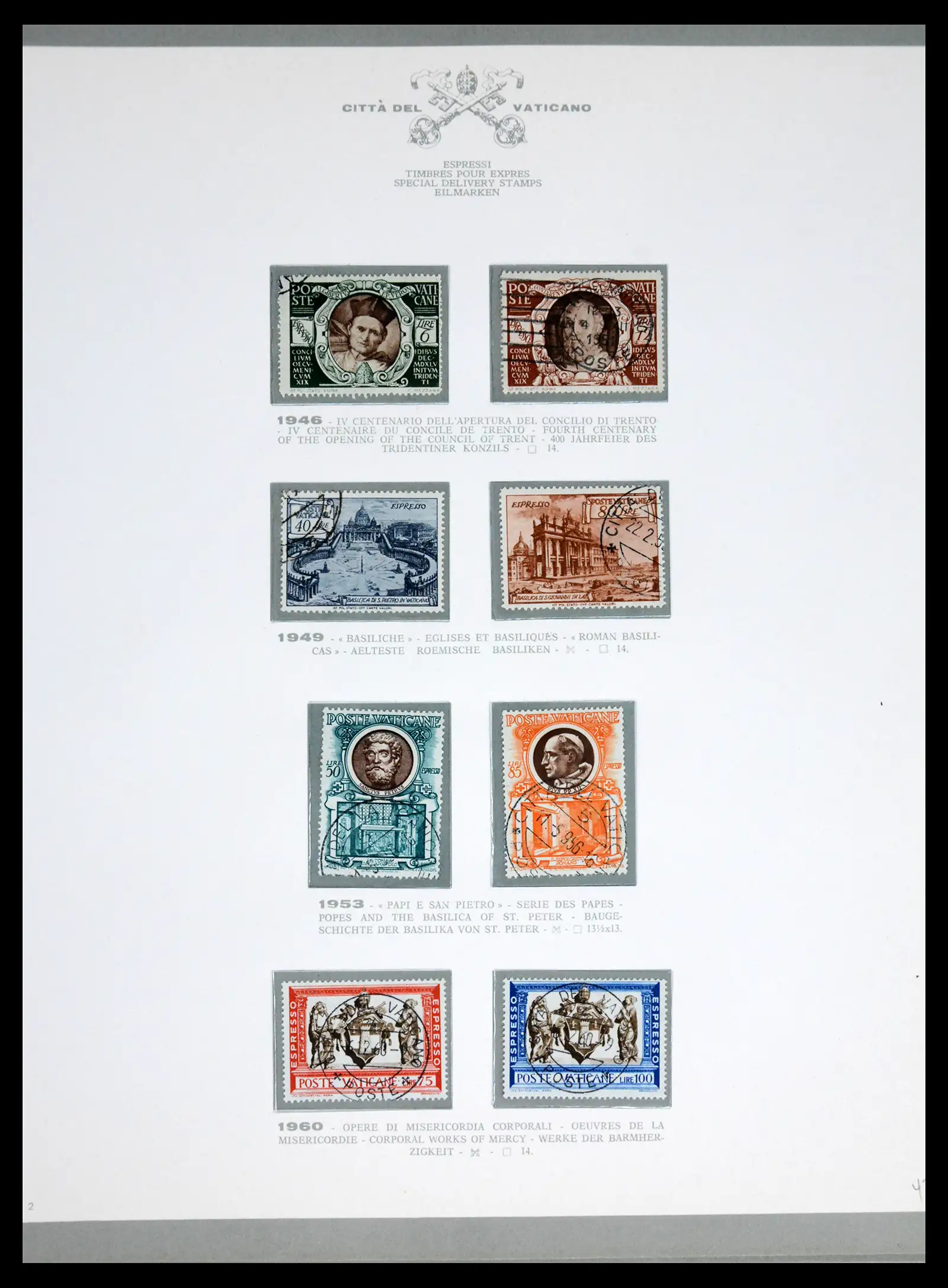 42216 0065 - Stamp collection 42216 Vatican complete 1929-1972.