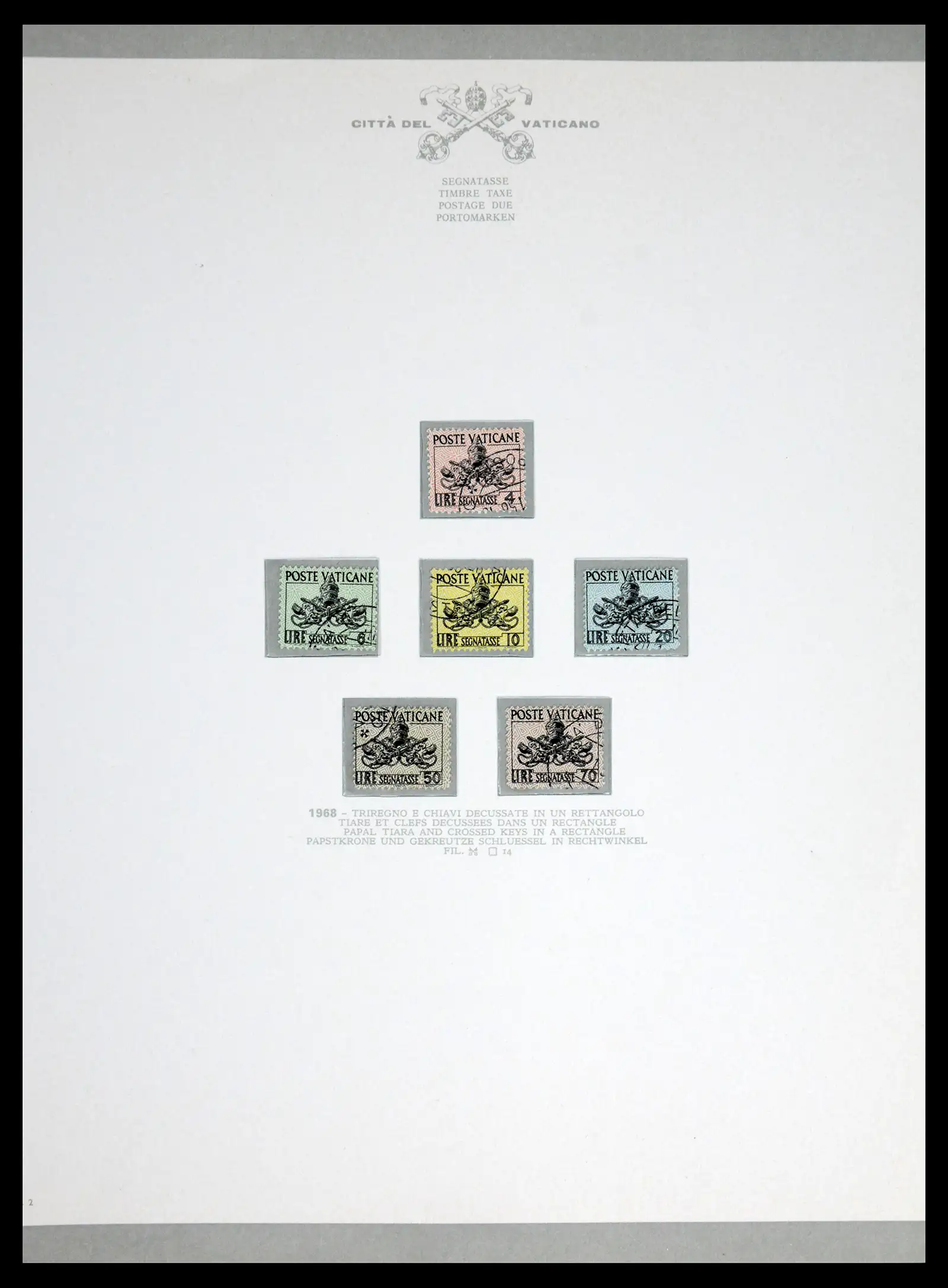 42216 0069 - Stamp collection 42216 Vatican complete 1929-1972.
