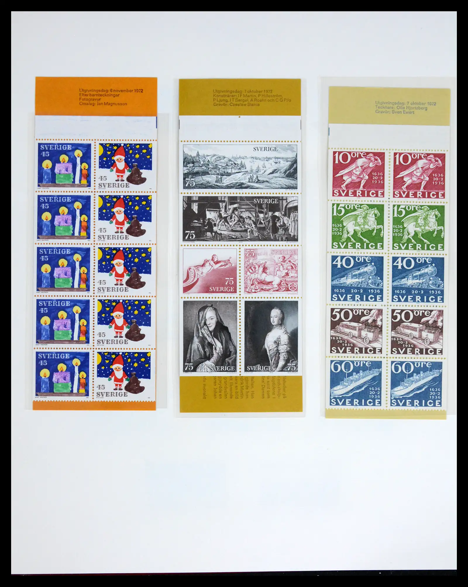 42217 0057 - Postzegelverzameling 42217 Zweden 1855-1979.