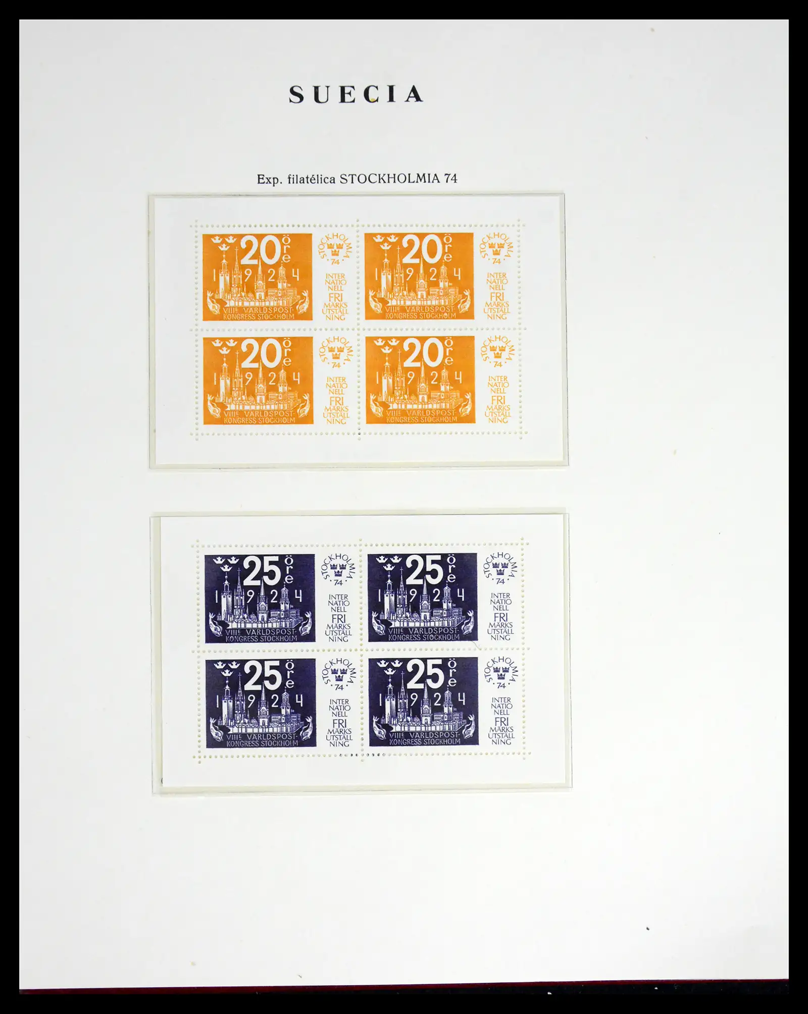 42217 0067 - Postzegelverzameling 42217 Zweden 1855-1979.
