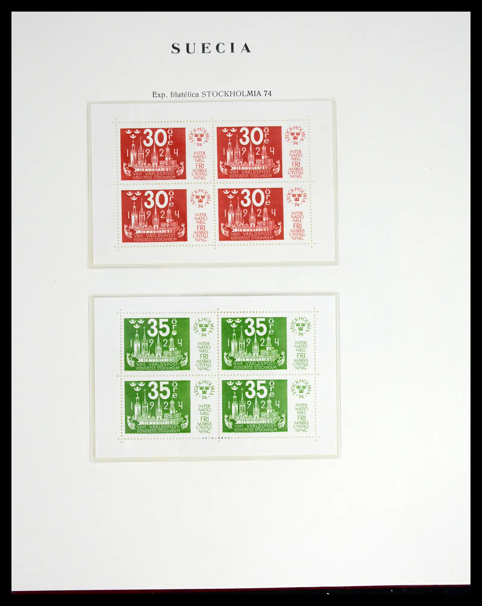42217 0068 - Postzegelverzameling 42217 Zweden 1855-1979.