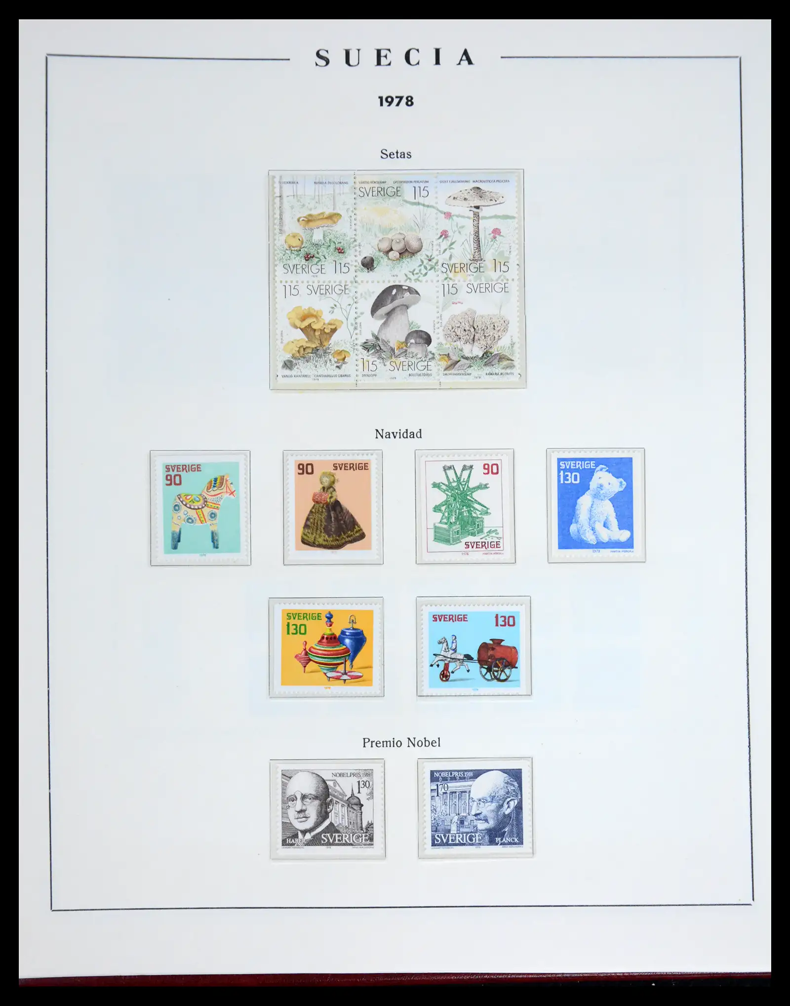 42217 0088 - Postzegelverzameling 42217 Zweden 1855-1979.