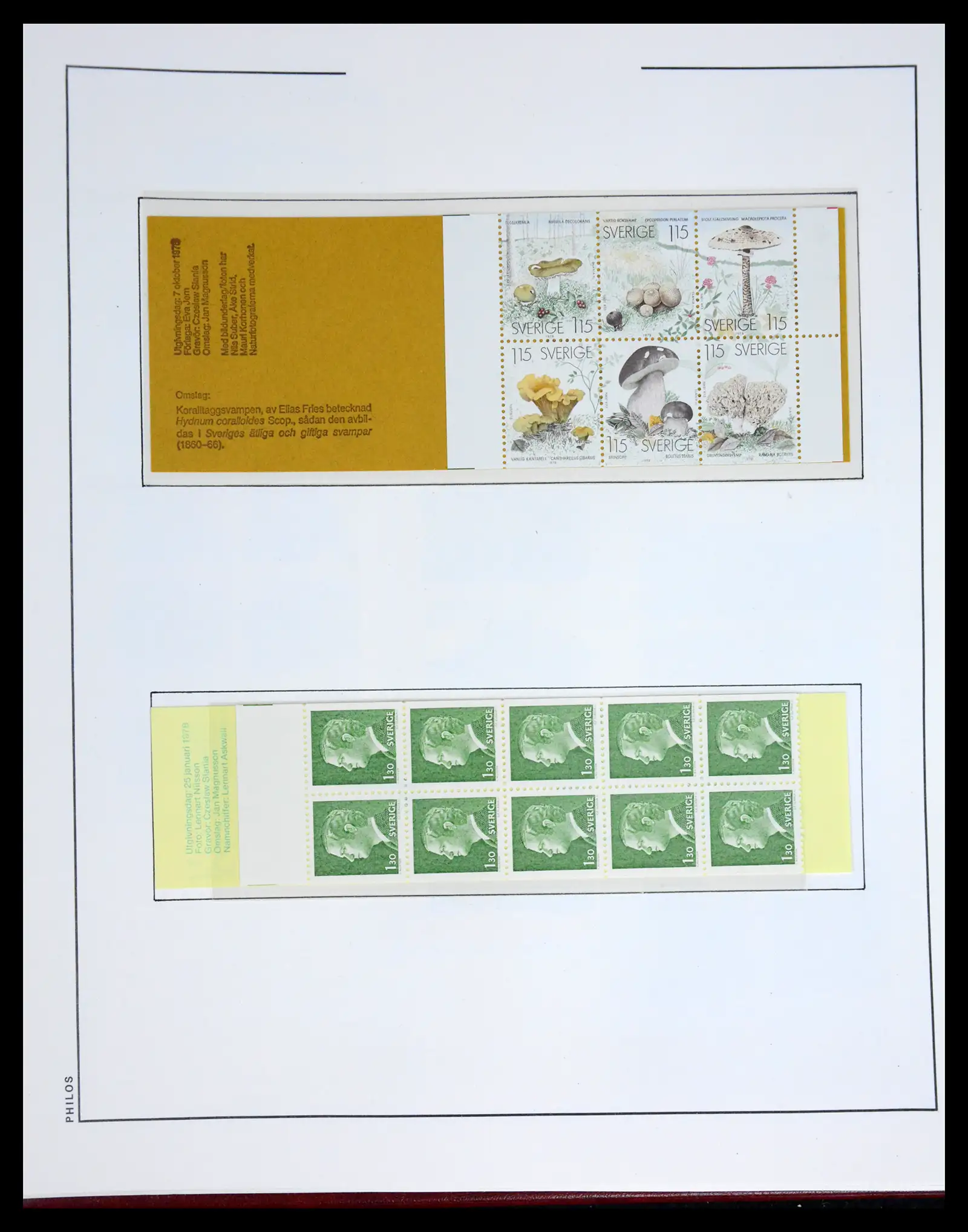 42217 0089 - Postzegelverzameling 42217 Zweden 1855-1979.