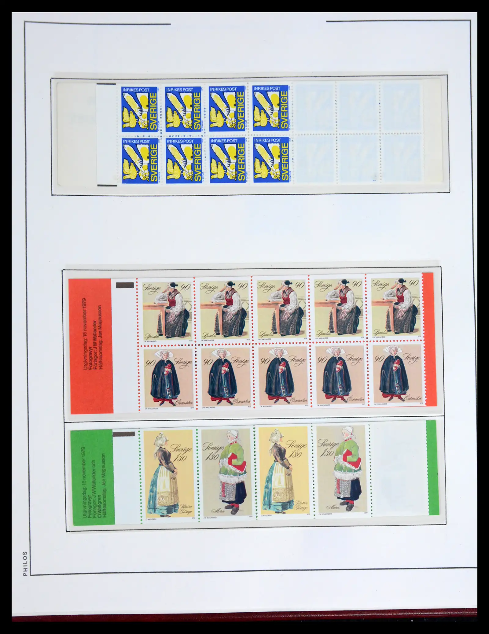 42217 0097 - Postzegelverzameling 42217 Zweden 1855-1979.