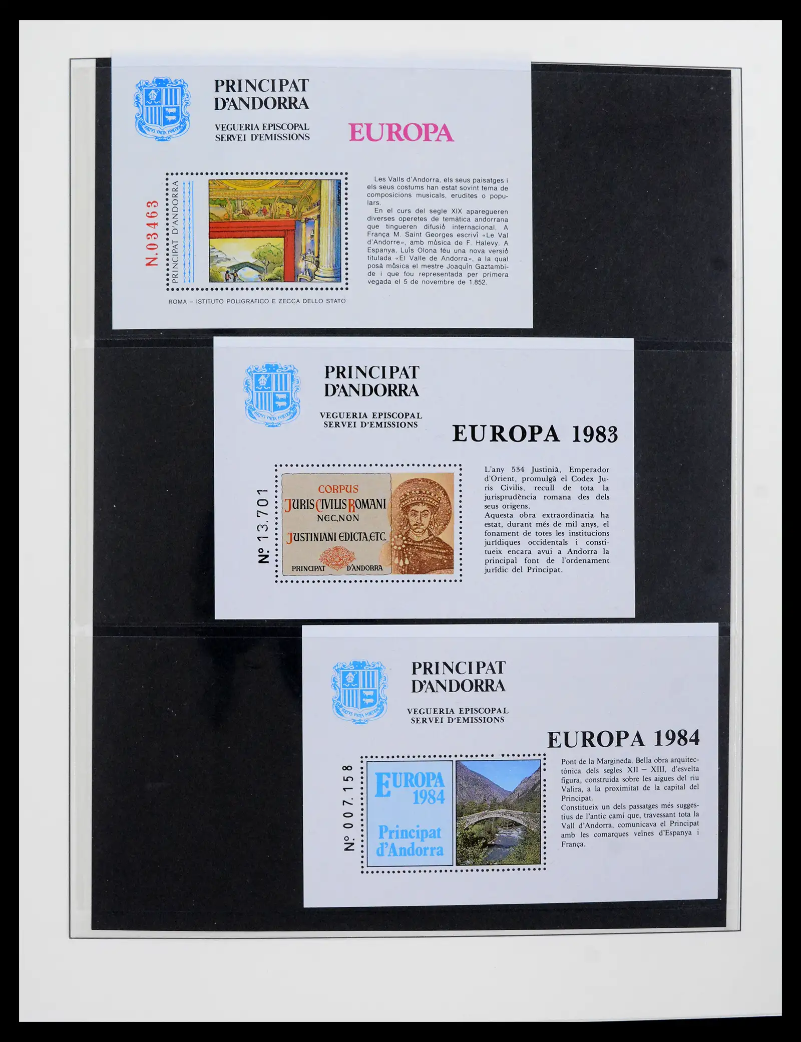 42222 0004 - Postzegelverzameling 42222 Europa CEPT 1982-2016.