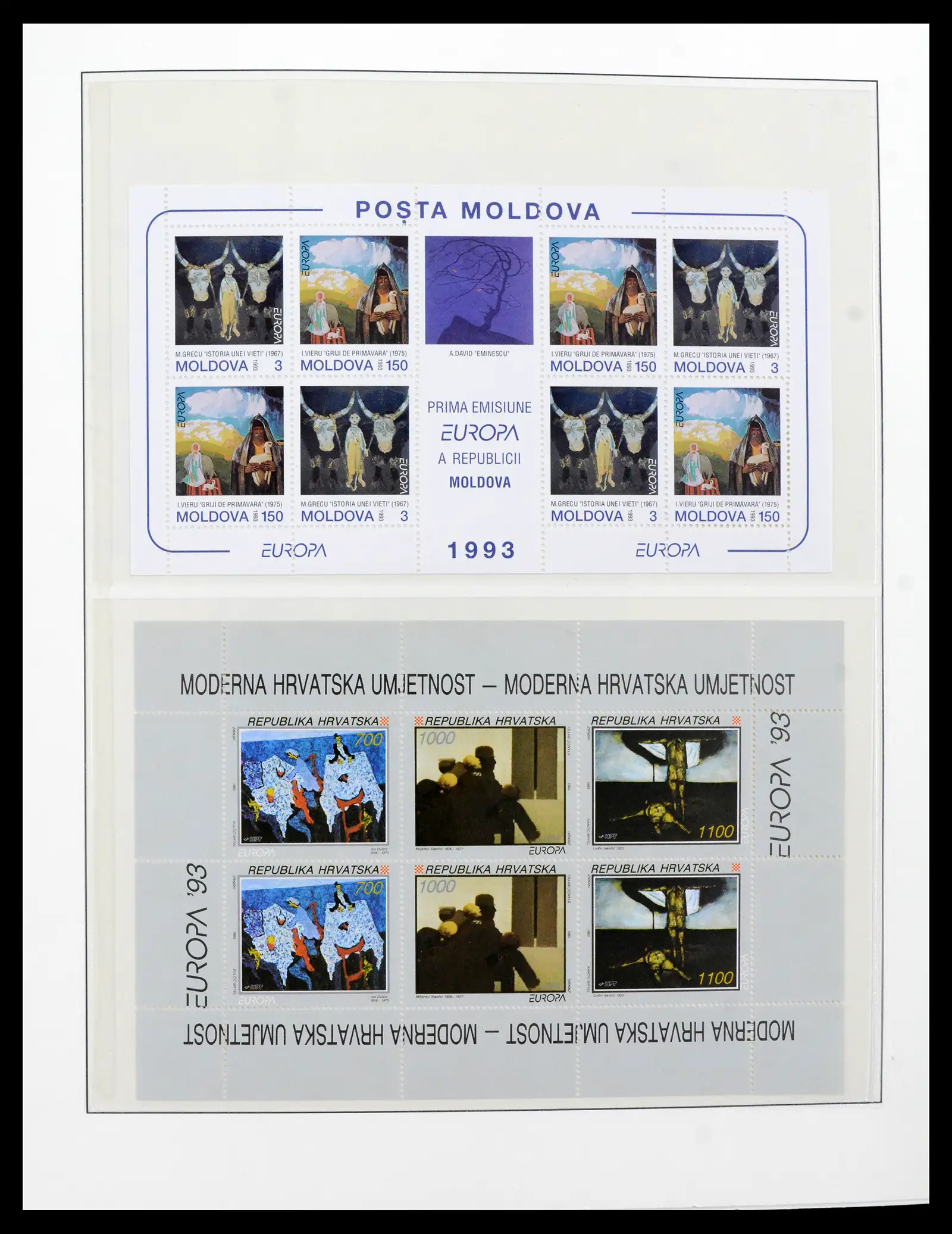 42222 0006 - Postzegelverzameling 42222 Europa CEPT 1982-2016.