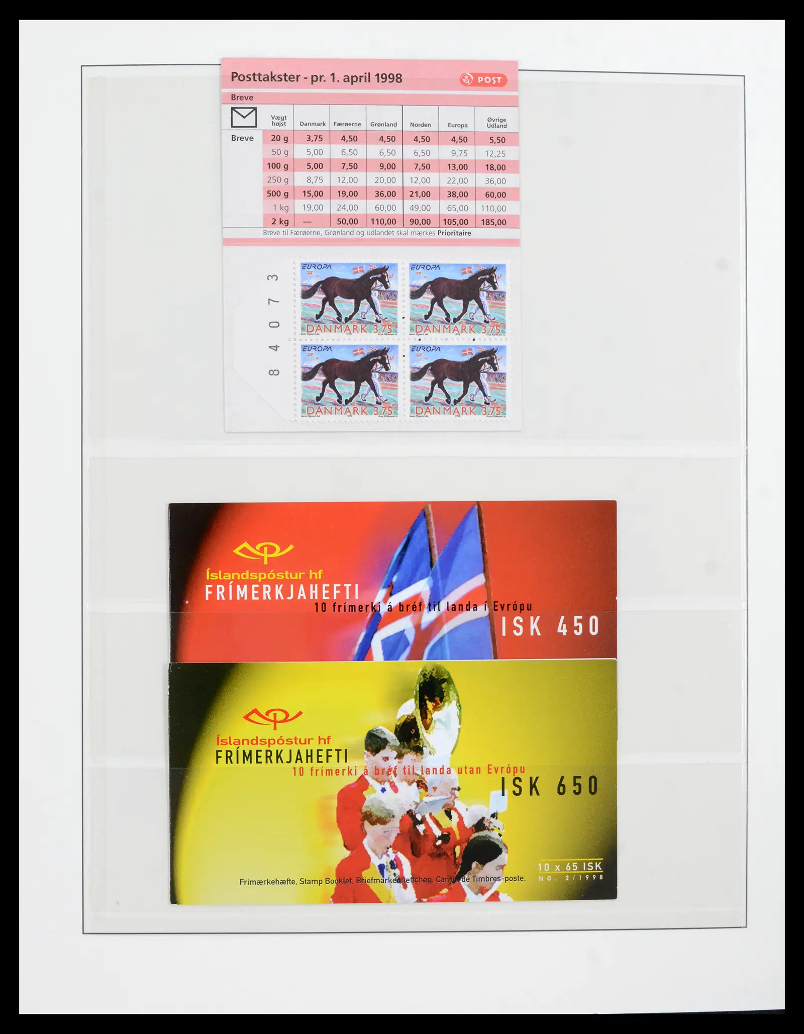 42222 0014 - Postzegelverzameling 42222 Europa CEPT 1982-2016.