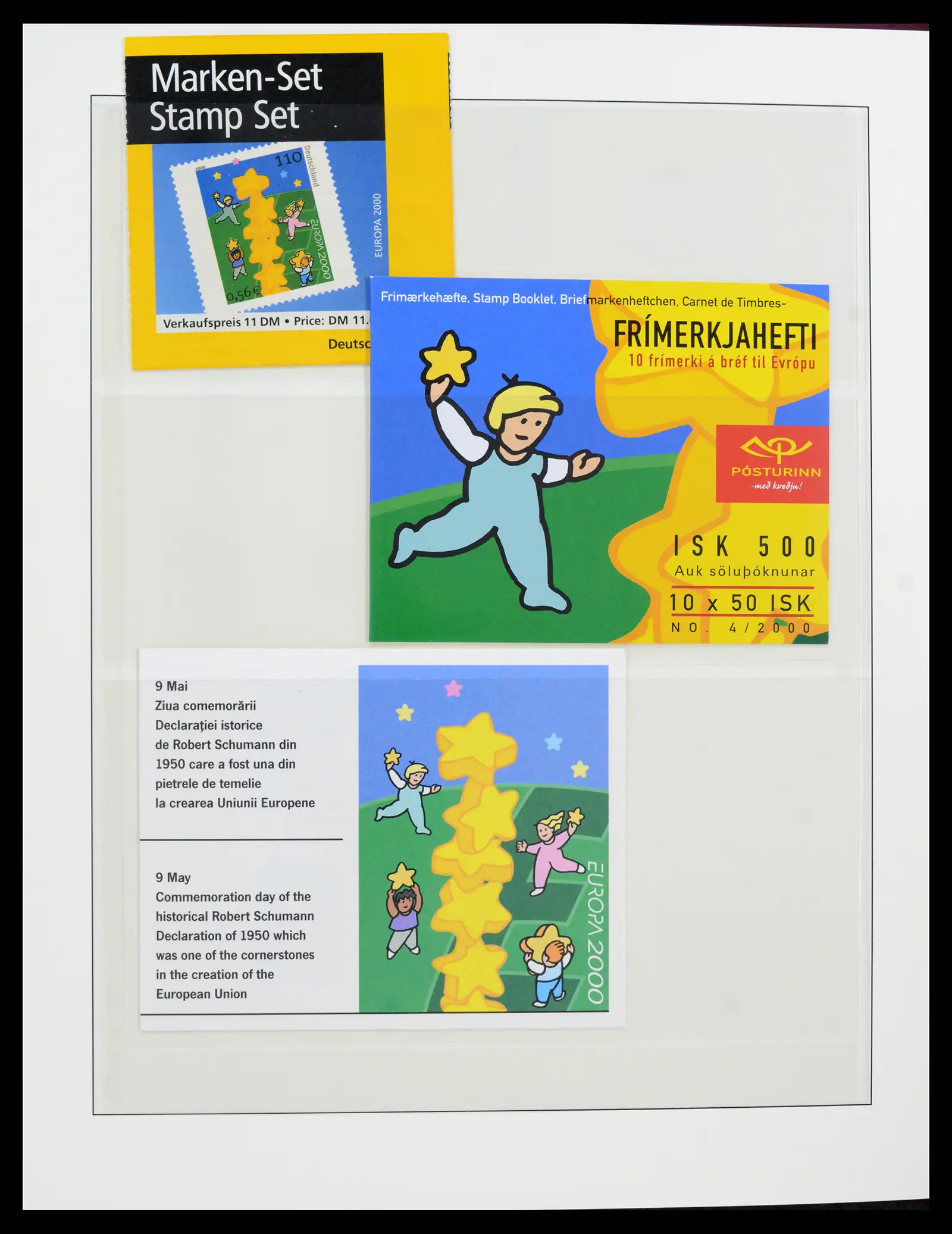 42222 0021 - Postzegelverzameling 42222 Europa CEPT 1982-2016.