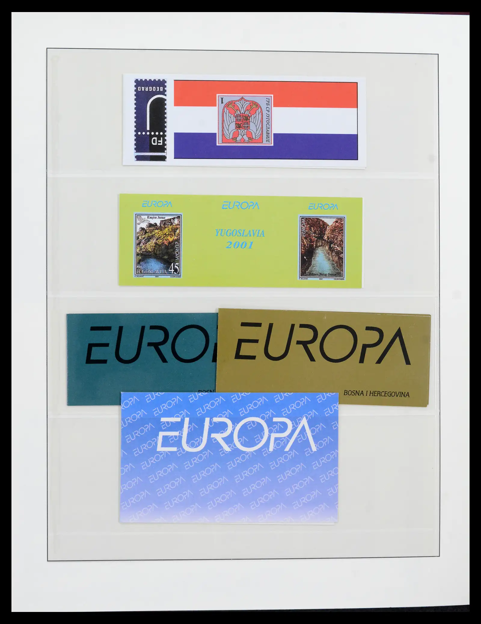 42222 0023 - Postzegelverzameling 42222 Europa CEPT 1982-2016.