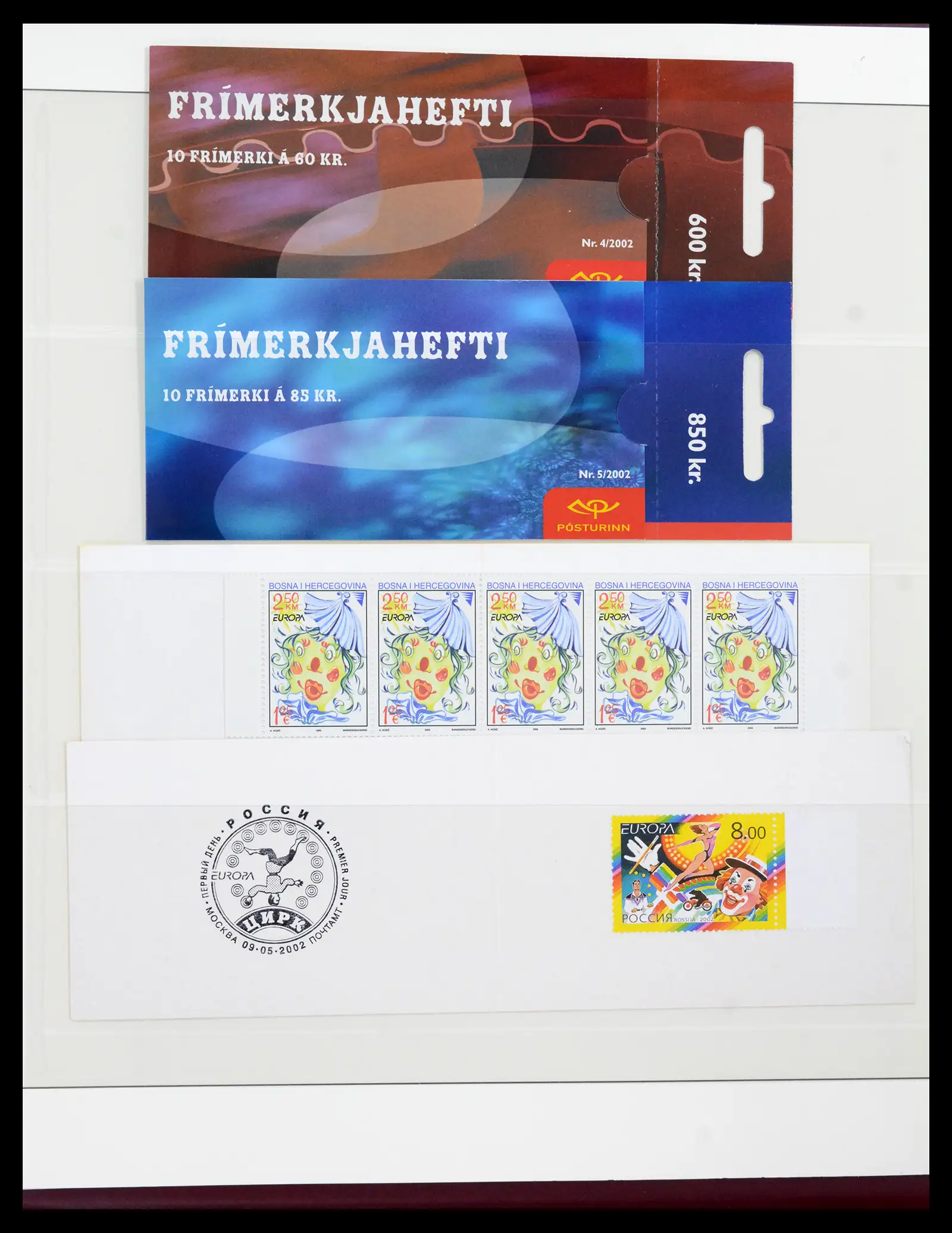 42222 0029 - Postzegelverzameling 42222 Europa CEPT 1982-2016.