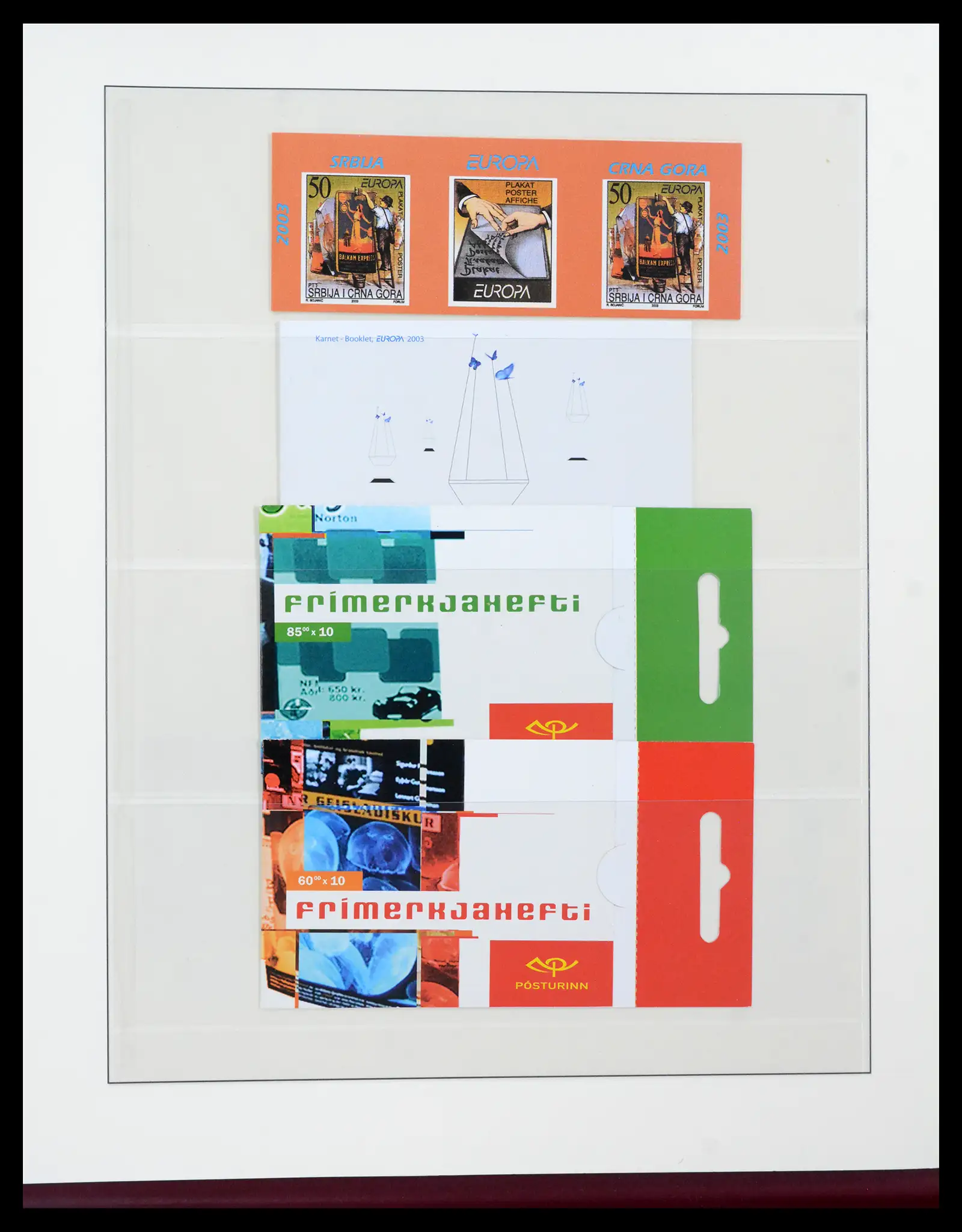 42222 0034 - Postzegelverzameling 42222 Europa CEPT 1982-2016.