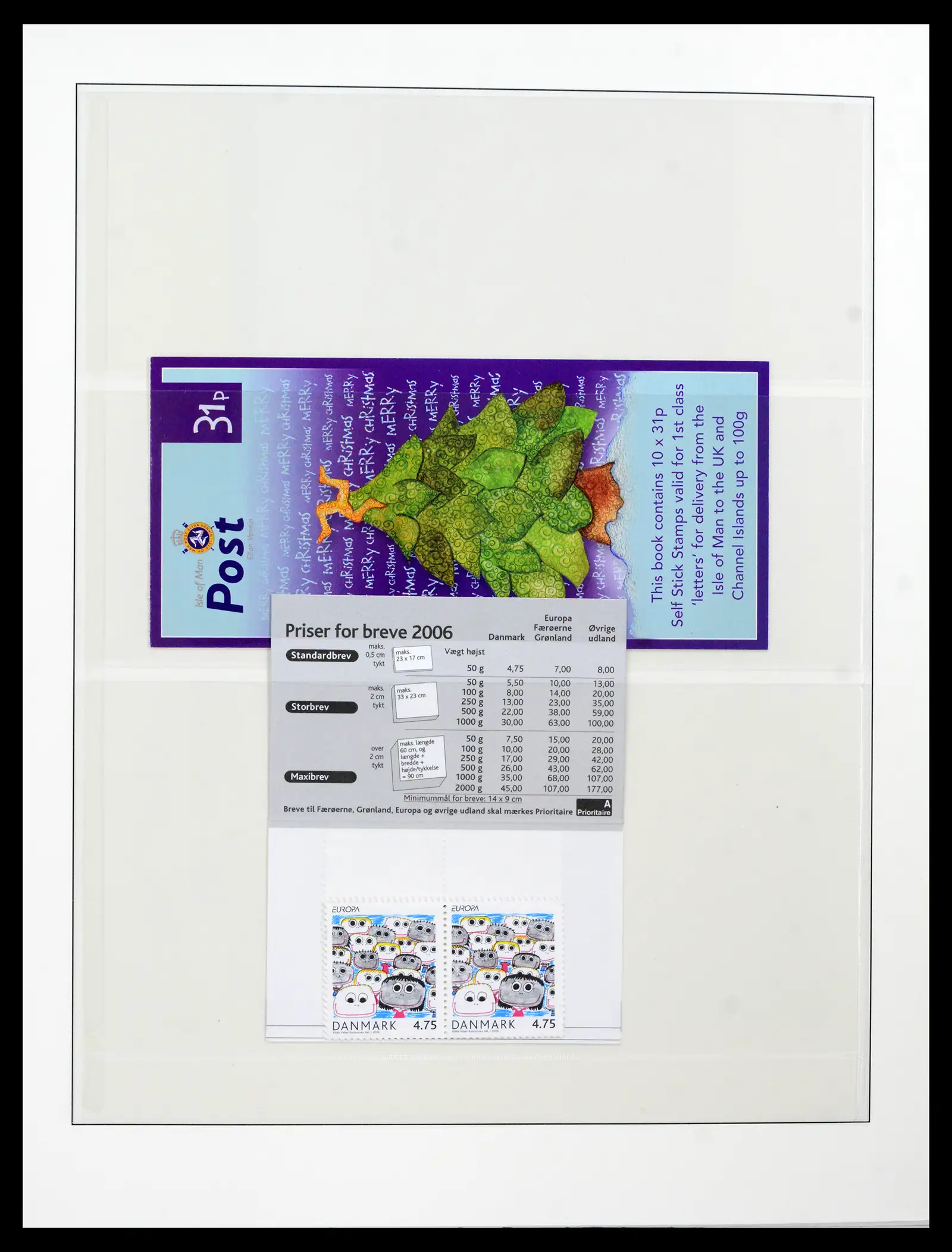 42222 0064 - Postzegelverzameling 42222 Europa CEPT 1982-2016.