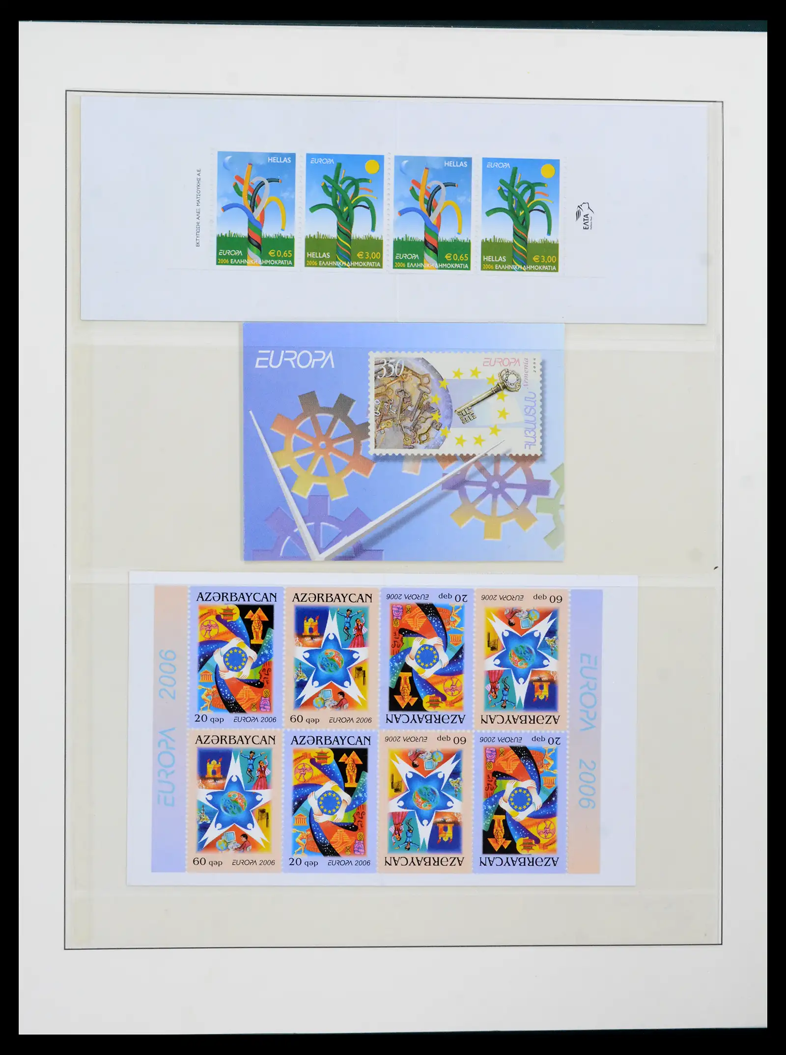 42222 0067 - Postzegelverzameling 42222 Europa CEPT 1982-2016.