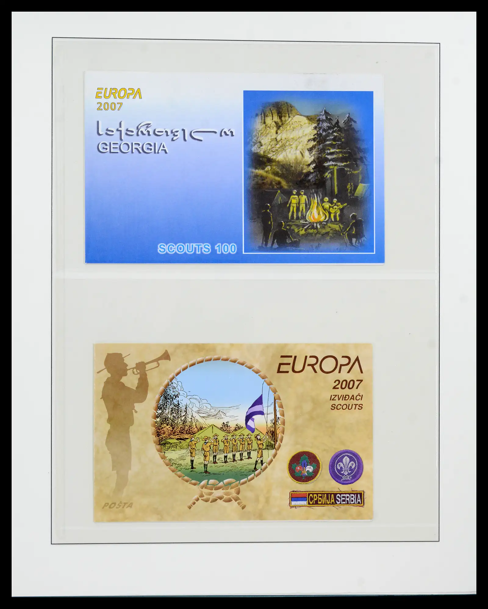 42222 0074 - Postzegelverzameling 42222 Europa CEPT 1982-2016.